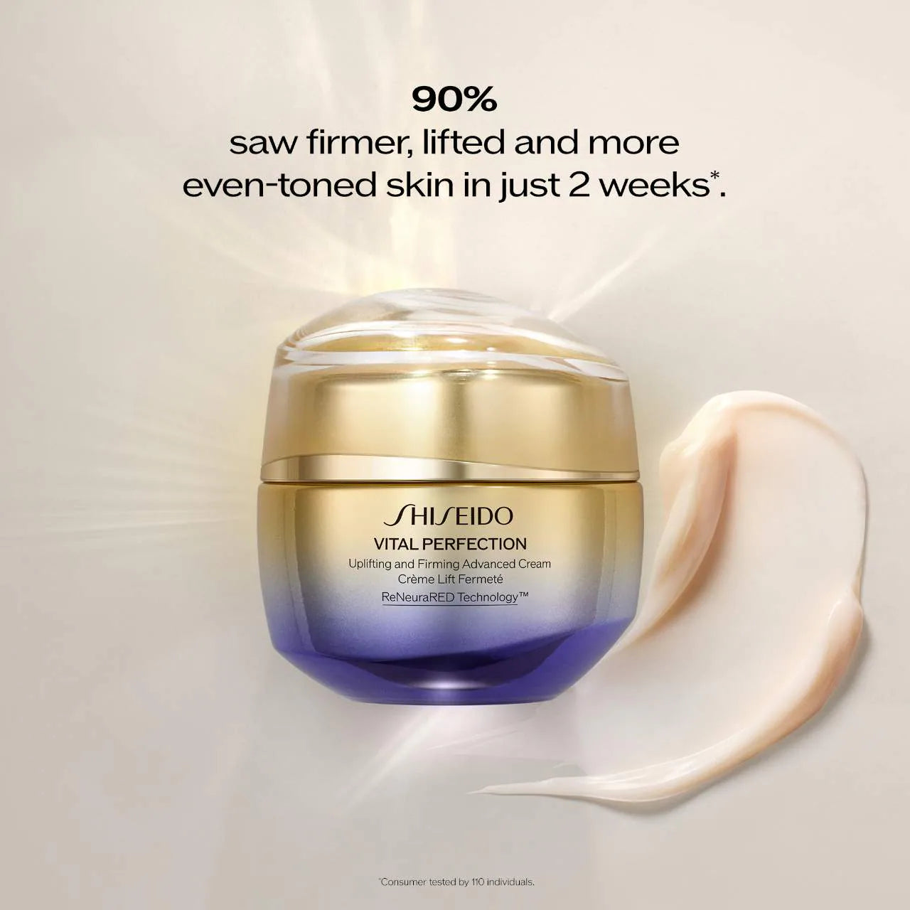Shiseido Vital Perfection Uplifting and Firming Anti-Aging Face Cream 50ml - New in Box for Wrinkles & Sagging Skin | Day & Night Moisturizer for Mature Skin