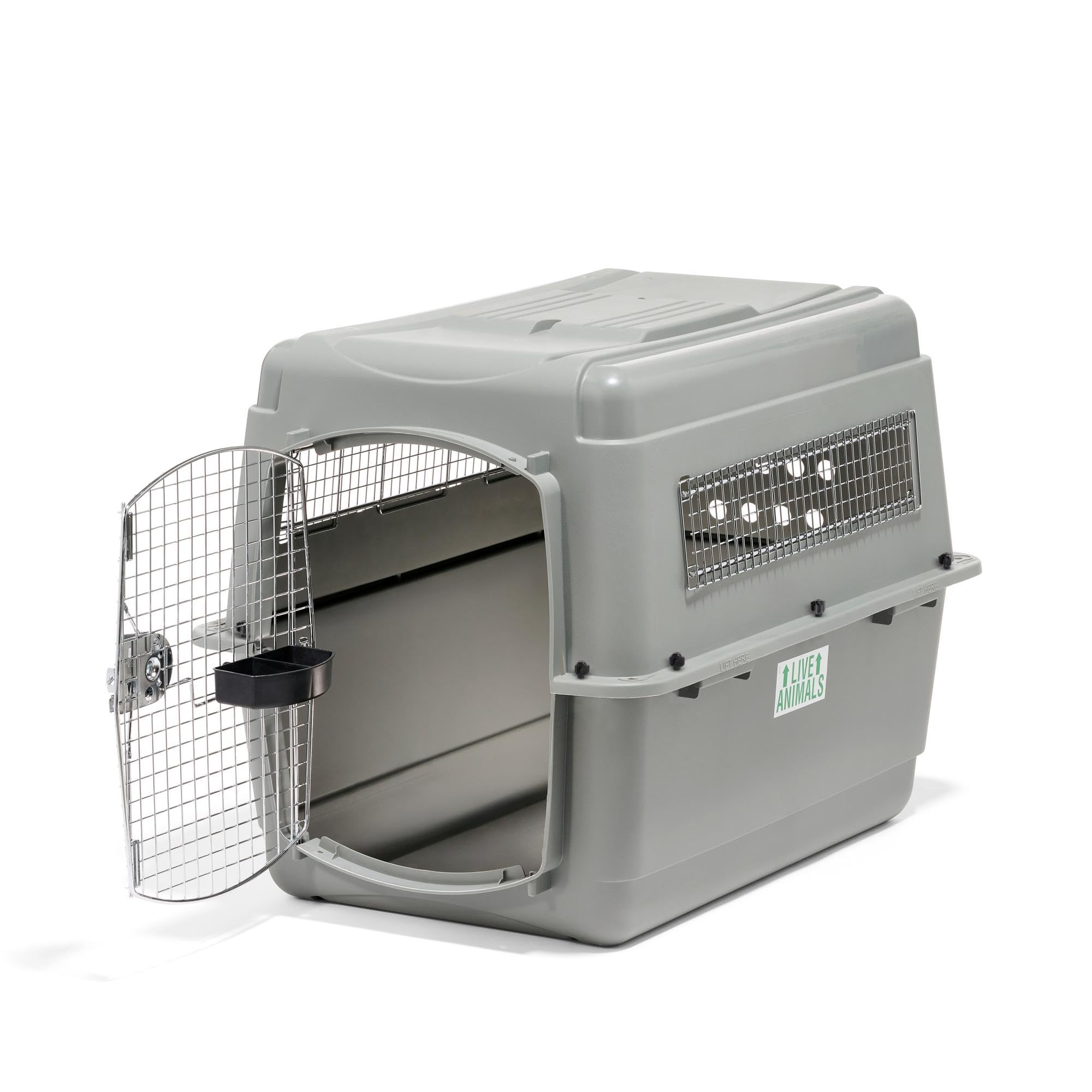 Petmate Sky Kennel - Airline Approved Heavy Duty Dog Crate for Medium to Large Dogs 50-70 lbs (36 Inches) - Perfect for Air Travel, Road Trips & Vet Visits - Made in USA