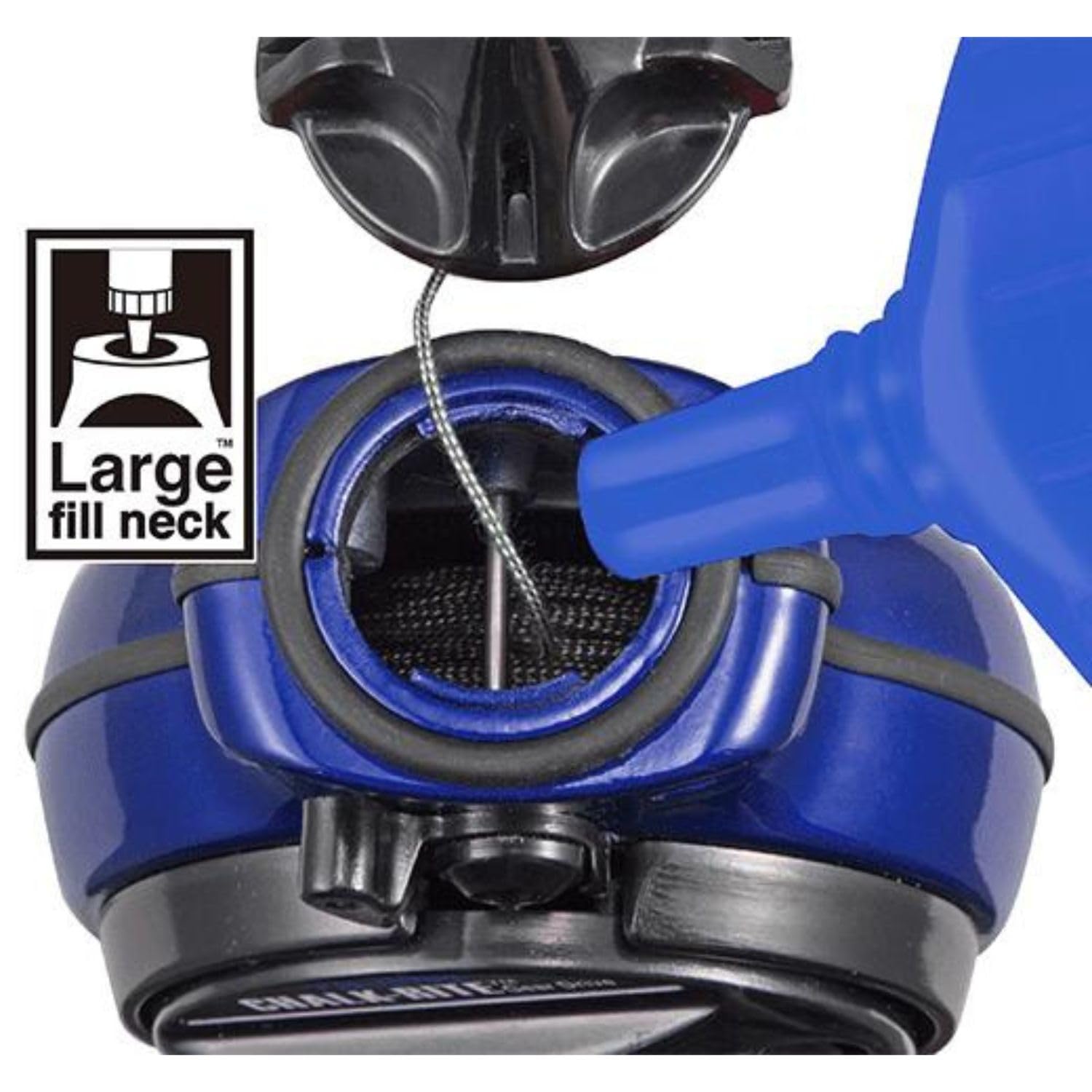 Tajima CR212SFB Chalk Line - 0.5mm Ultra-Thin Chalk-Rite with Clip-n-Hold & Durable Wear-Resistant Tip - Professional Chalk Reel for Construction, Carpentry, and DIY Projects - Perfect for Marking Straight Lines on Concrete, Wood, and Drywall