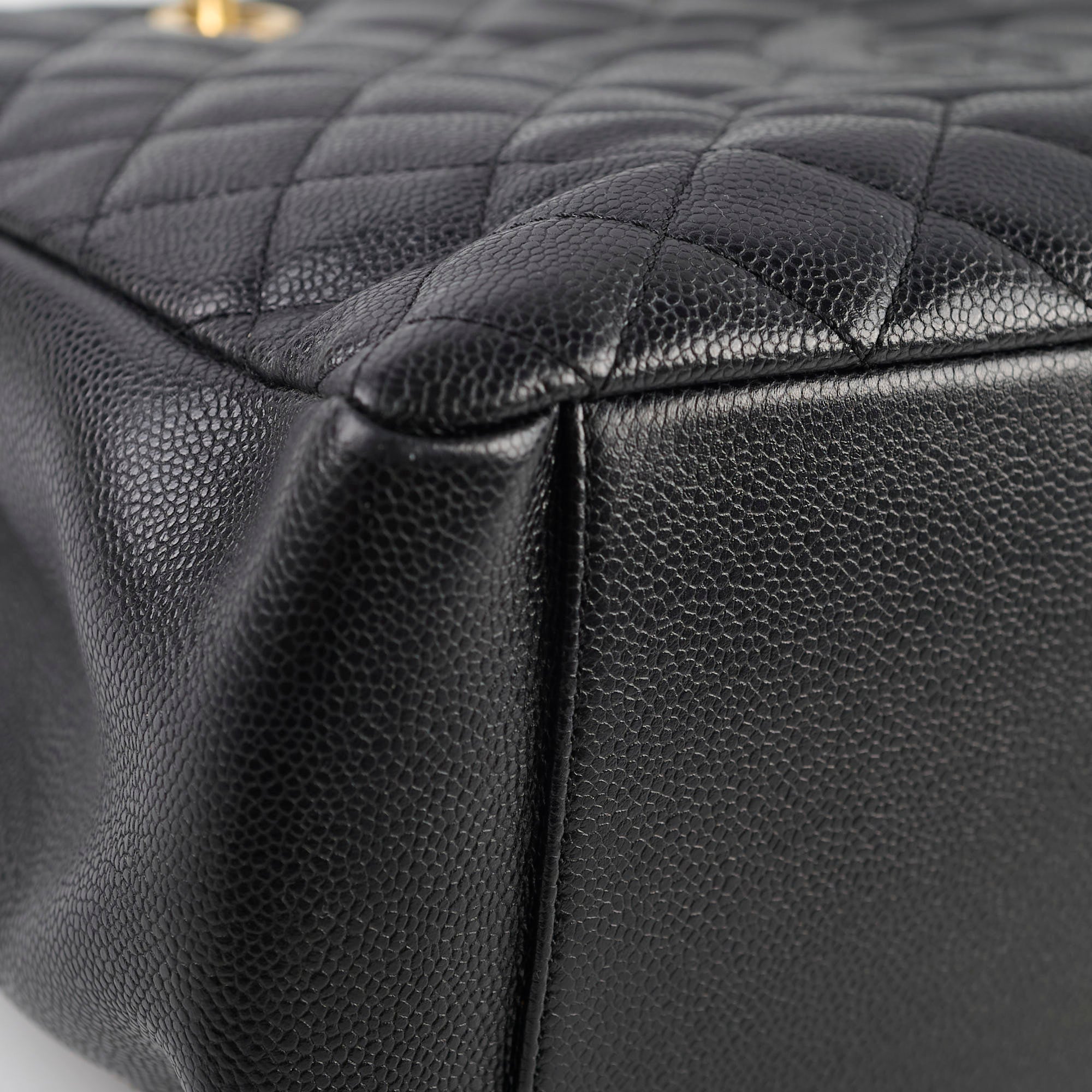 Chanel Caviar Leather Grand Shopping Tote GST Handbag Black - Luxury Designer Tote Bag for Women, Perfect for Work, Travel & Everyday Use