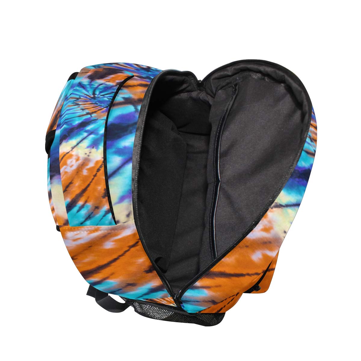 ALAZA Swirl Tie Dye Backpack for School, Travel & Daily Use - Lightweight Water-Resistant Daypack for Students, Boys & Girls - Perfect for College, Hiking & Commuting