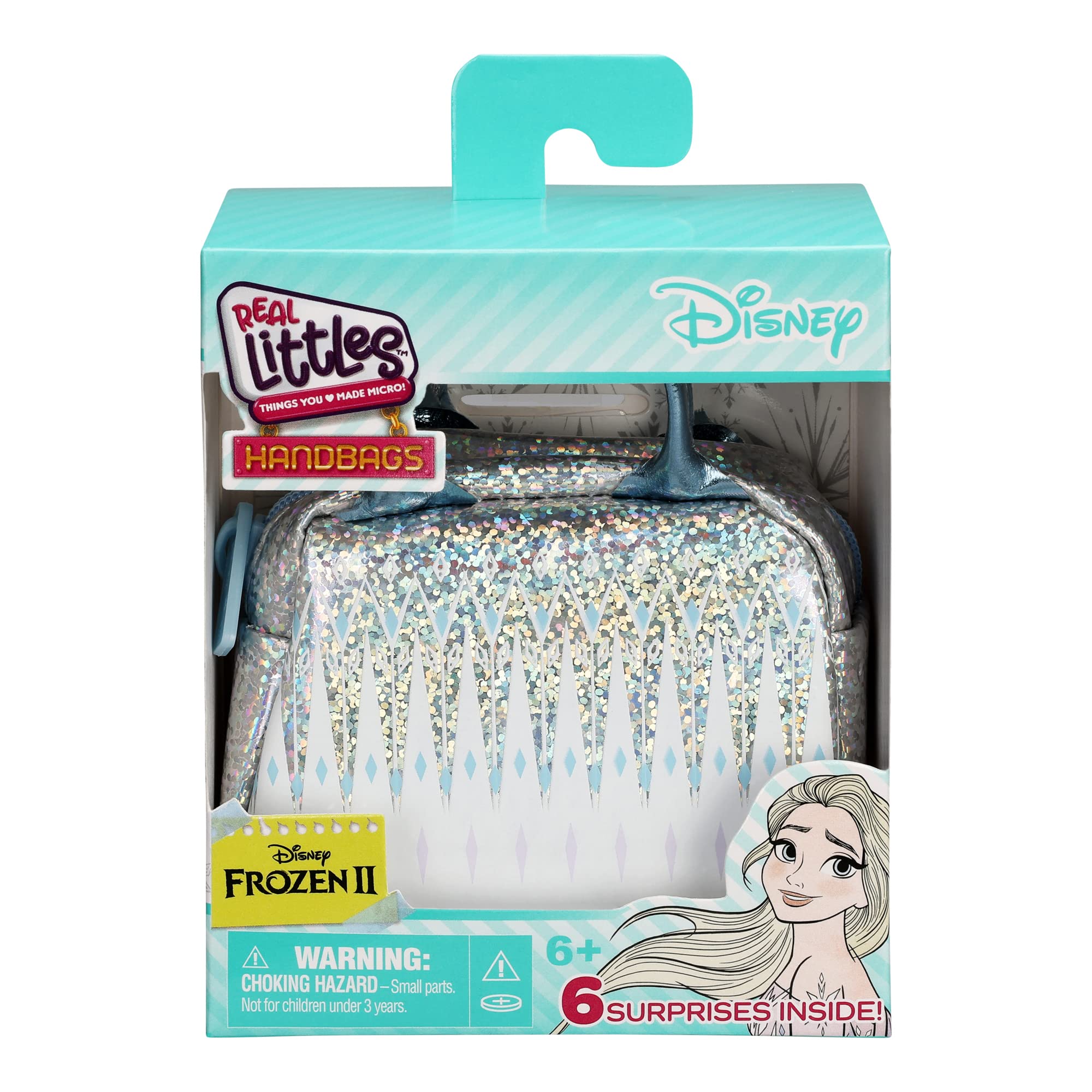 Collectible Micro Disney Character Handbags & Backpacks - 6 Mini Surprises Inside (Style Varies) | Perfect for Disney Fans, Toy Collectors & Party Favors | REAL LITTLES Series