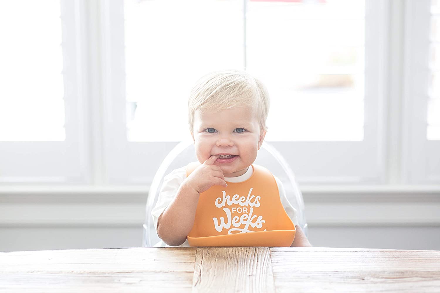 Bella Tunno Wonder Bib – Waterproof Silicone Baby Bib for Boys & Girls, BPA-Free & Non-Toxic Toddler Feeding Bib – Perfect for Mealtime, Travel, and Messy Play