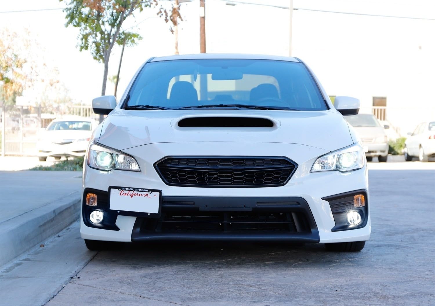 iJDMTOY Clear Lens Complete Fog Light Kit with Bezel Covers & Wiring Harness for 2018-2023 Subaru WRX/STI - Left/Right Driver Passenger Side, On-Off Switch - Perfect for Night Driving & Off-Road Adventures