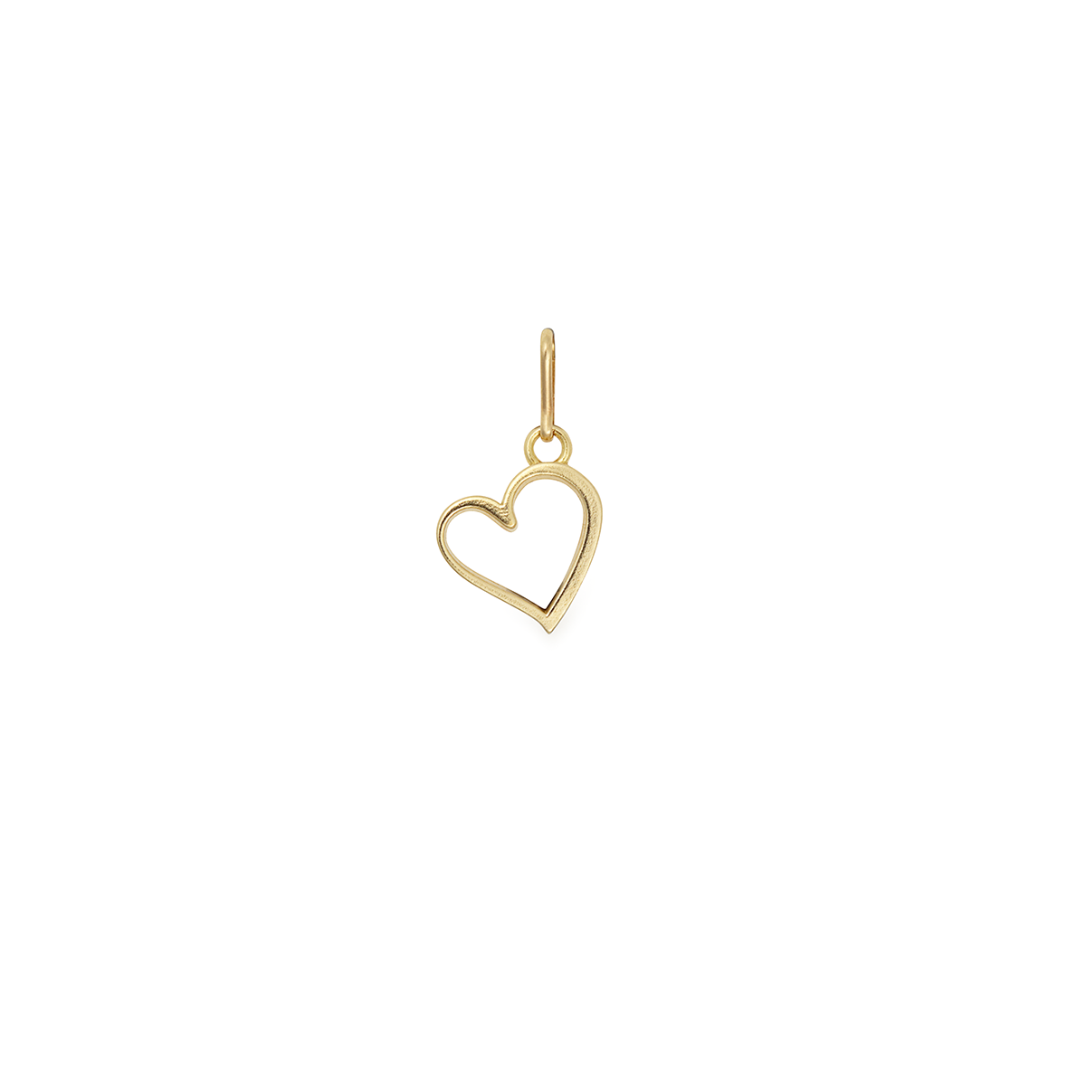 Heart Charm Necklace for Women - Elegant Gold Plated Pendant Jewelry Gift for Her - Perfect for Valentine's Day, Anniversary & Romantic Occasions