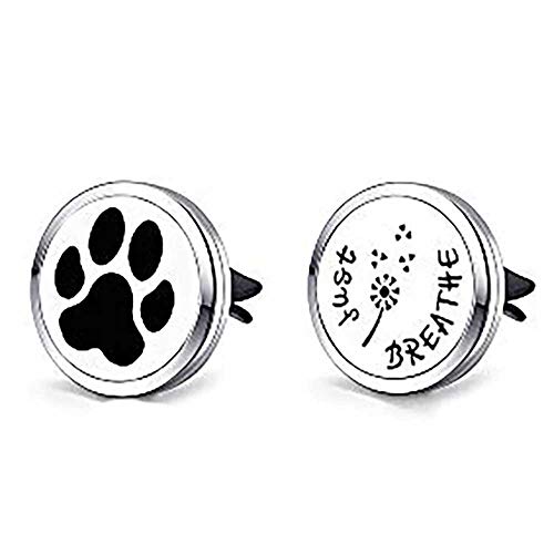 1.18'' Just Breathe& Paw Print
