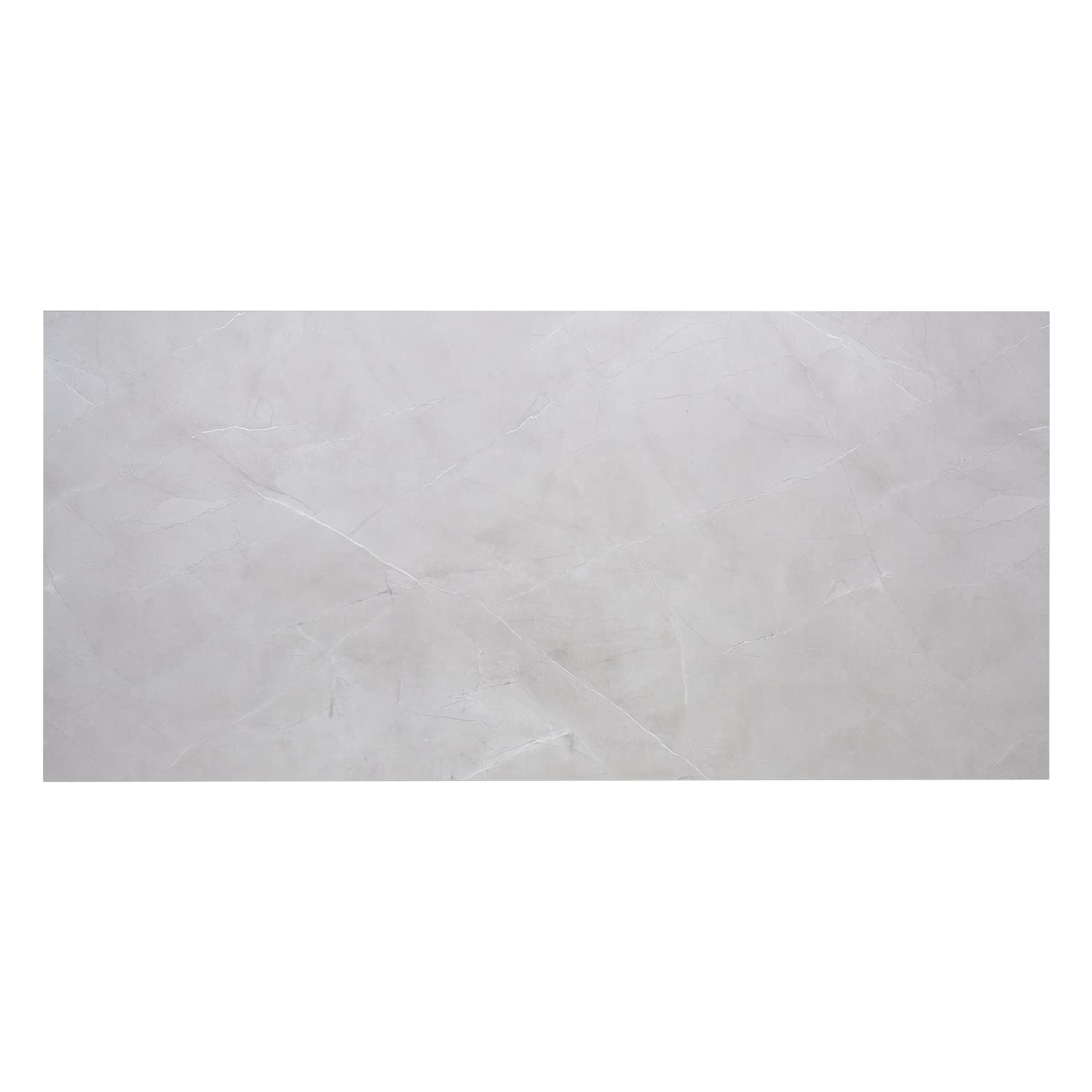 42x20 Inches Solid Wood Tabletop - White Rock Finish, 1 Inch Thick for Sit-Stand Desk, Double Desks & L-Shaped Workstations | DIY Home Office & Commercial Use Countertop | Perfect for Workspaces, Gaming Setups & Crafting Areas