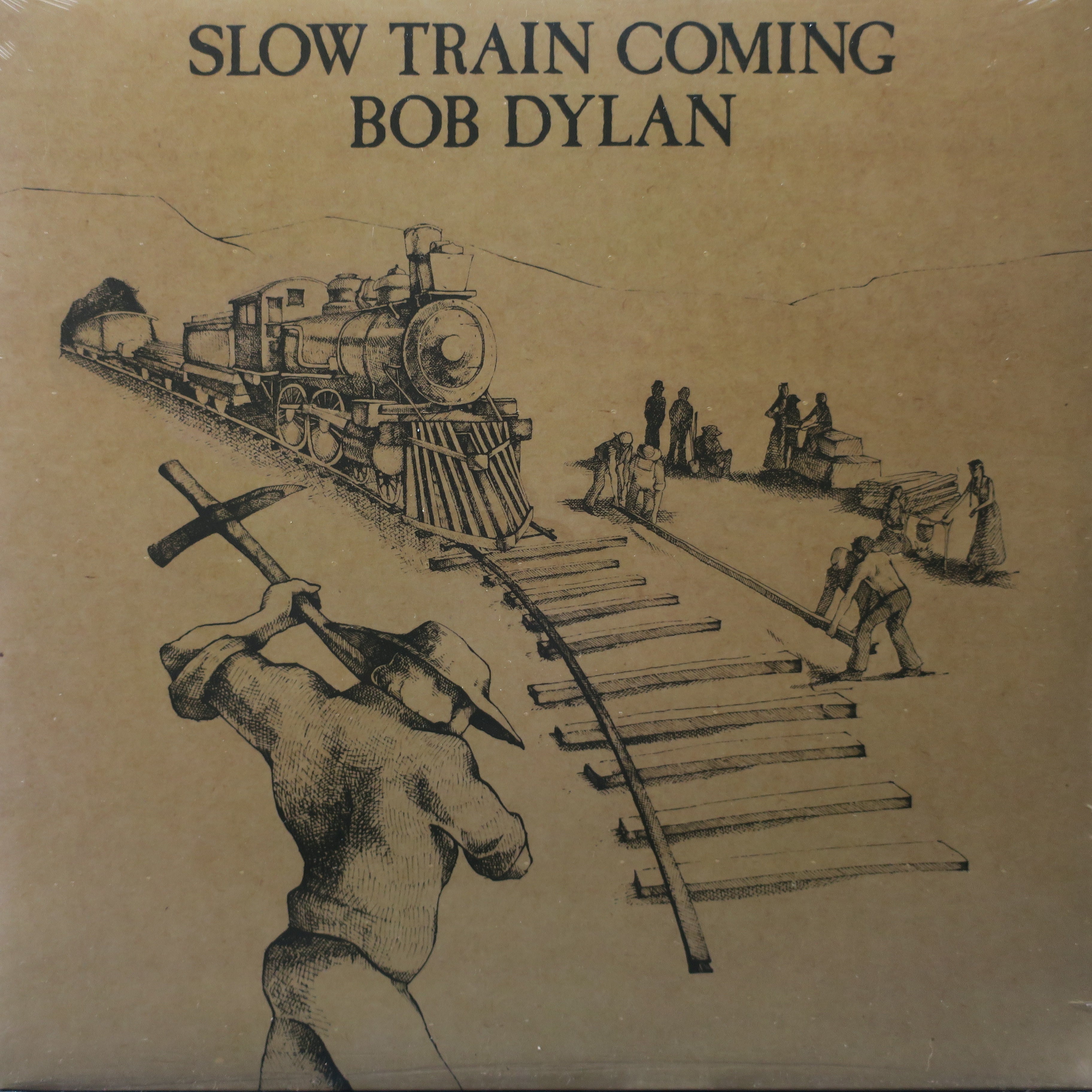 Bob Dylan 'Slow Train Coming' Vinyl LP Record - Classic Gospel Rock Album for Music Collectors & Audiophiles - Perfect for Home Listening & Vinyl Enthusiasts