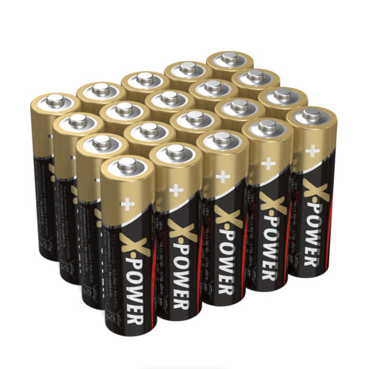 Ansmann X Power AA Max Alkaline Batteries 20 Pack - Long Lasting High Performance Batteries for Toys, Flashlights, Remote Controls & Electronic Devices
