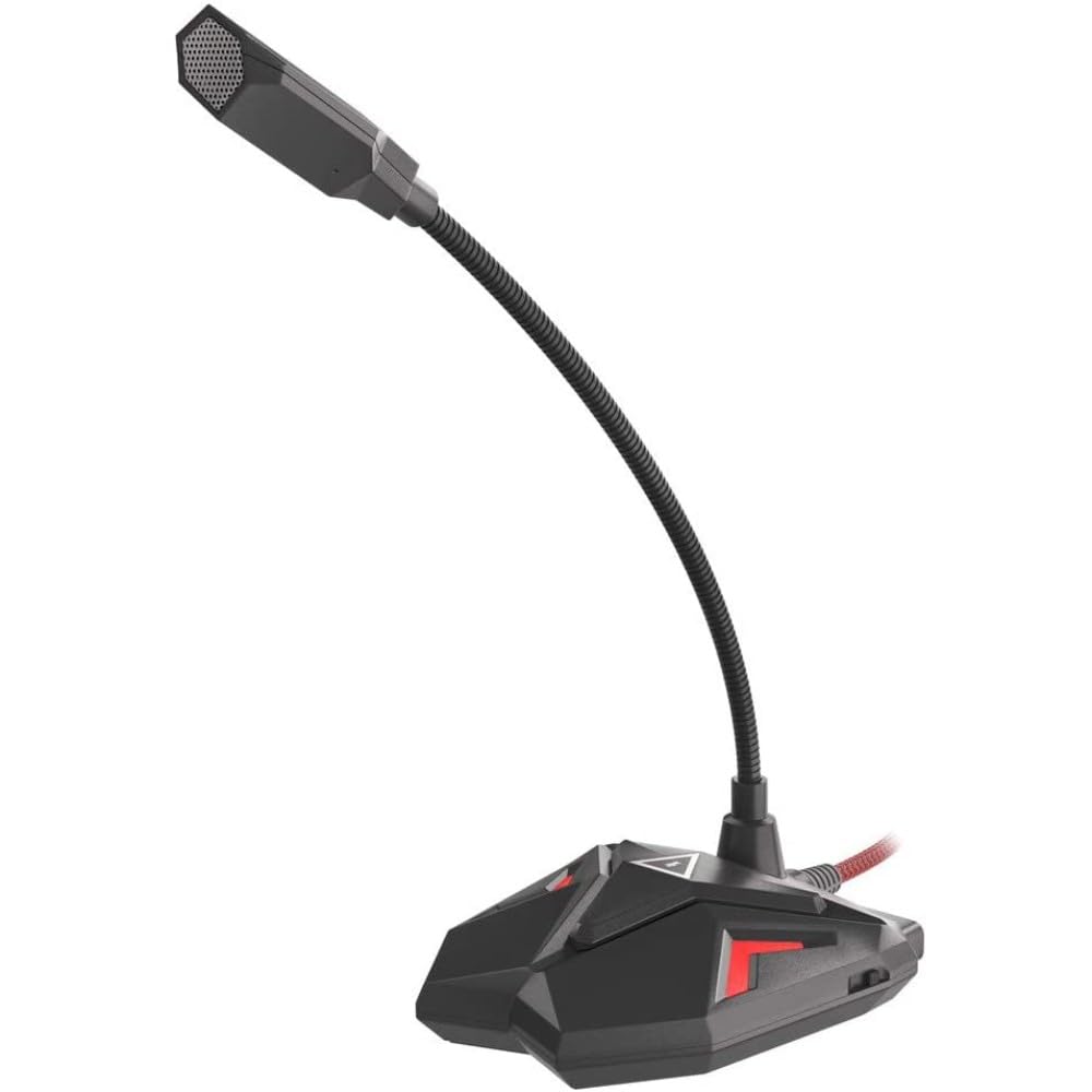 Genesis Radium 100 Omnidirectional USB Gaming Microphone - Professional PC Streaming Mic for Twitch, Discord & YouTube - Crystal Clear Voice for Gamers, Podcasters & Content Creators