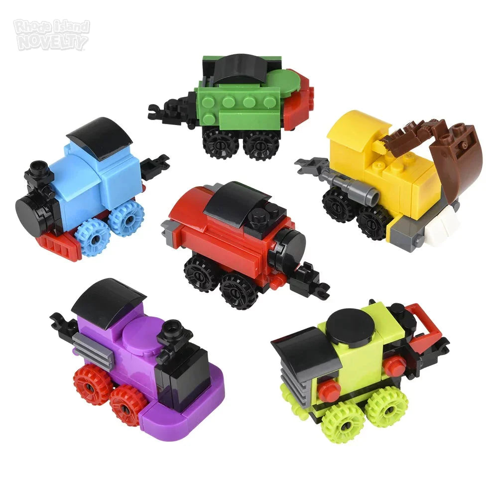 3-in-1 Mystery Egg Building Block Train Set - STEM Educational Toy for Kids Ages 4-8 | Creative Construction Play for Birthday Gifts & Party Favors