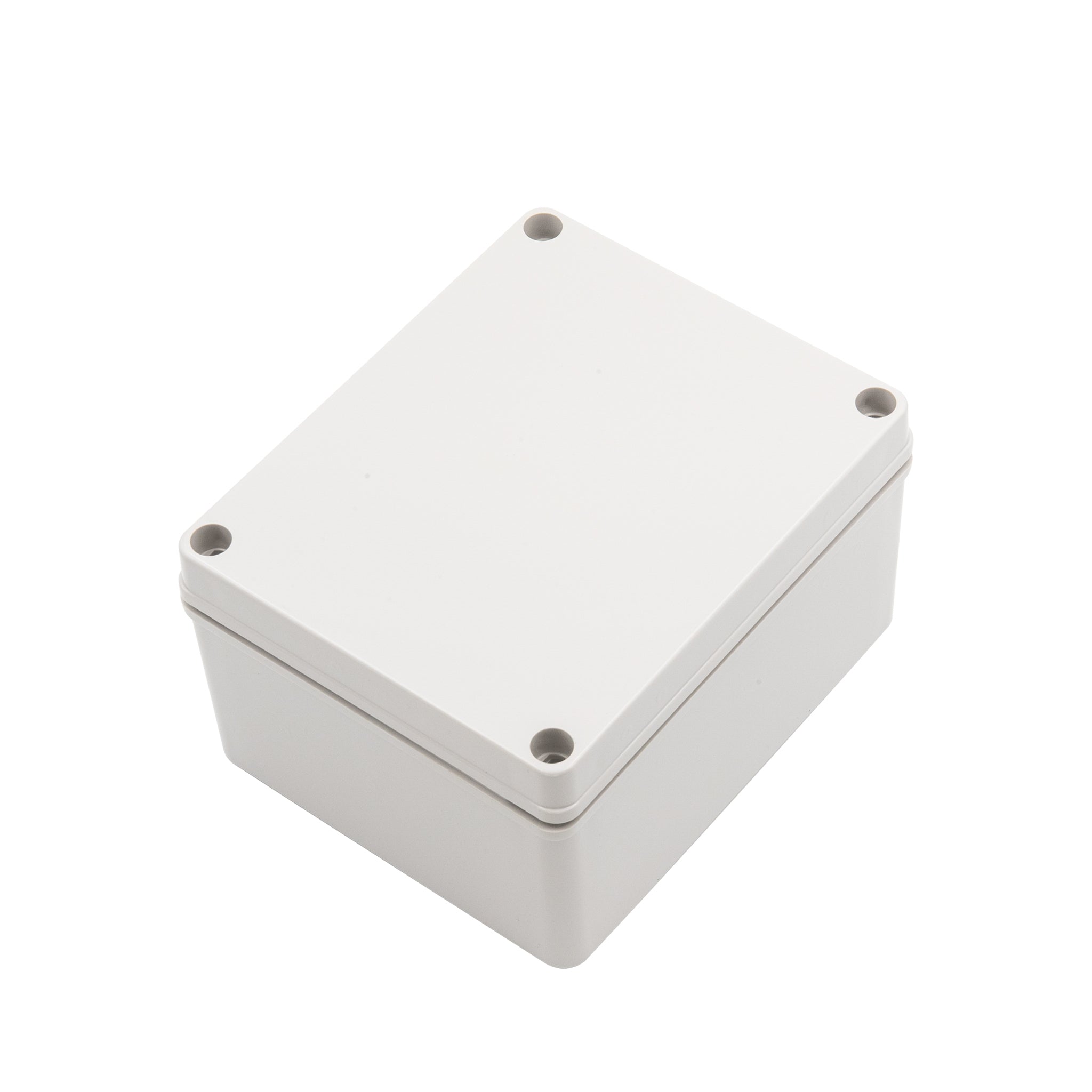 Boxco S Series 5.51 x 6.69 x 3.74 Inch (140x170x95mm) Waterproof Plastic Enclosure - IP67 Rated, IK08 Impact Resistant, Polycarbonate (PC) Grey Case with Screw Mounting - Ideal for Outdoor Electronics, Industrial Equipment & DIY Projects