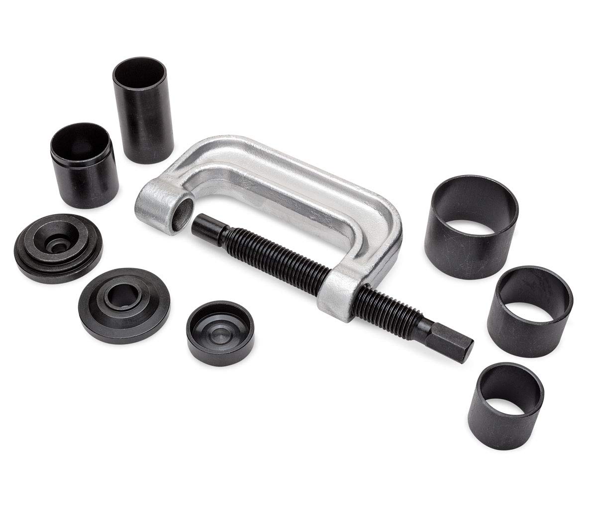 Eastwood 4-in-1 Ball Joint Service Kit - Universal Tool for 2WD & 4WD Vehicles with 4-Wheel Drive Adapters | Perfect for DIY Auto Repair, Suspension Maintenance, and Ball Joint Replacement