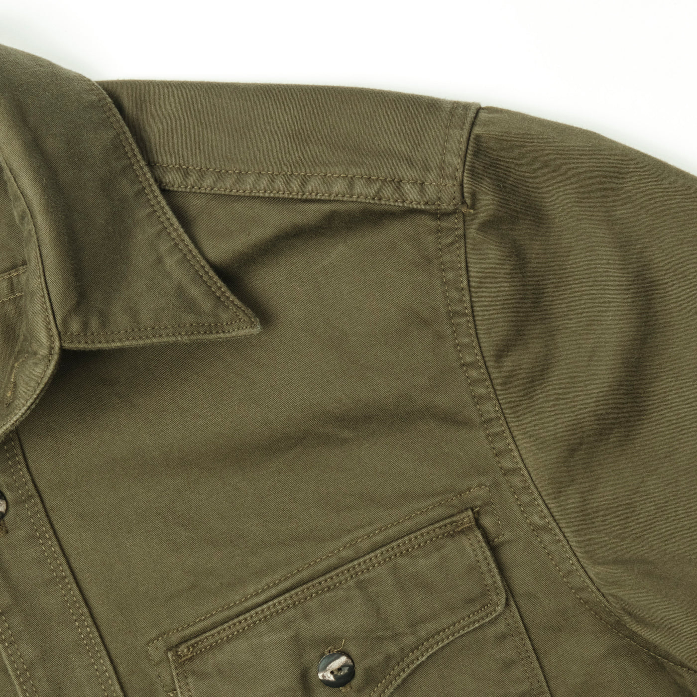 Freenote Rancho Men's Jacket in Army Green - Stylish Military-Inspired Outerwear for Casual Wear & Outdoor Adventures