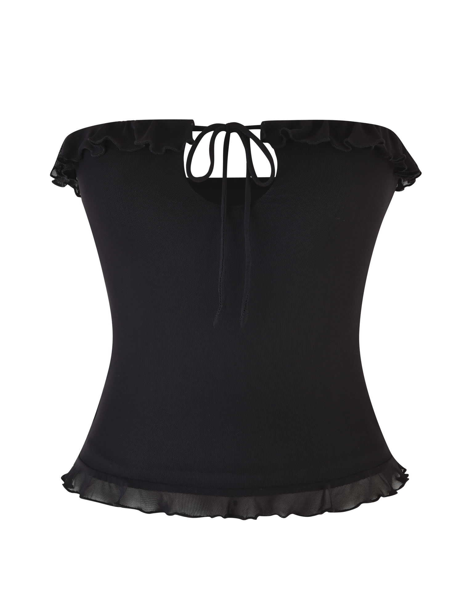 SIERA Women's Black Top - Stylish & Comfortable Blouse for Casual Wear, Office, and Evening Outfits