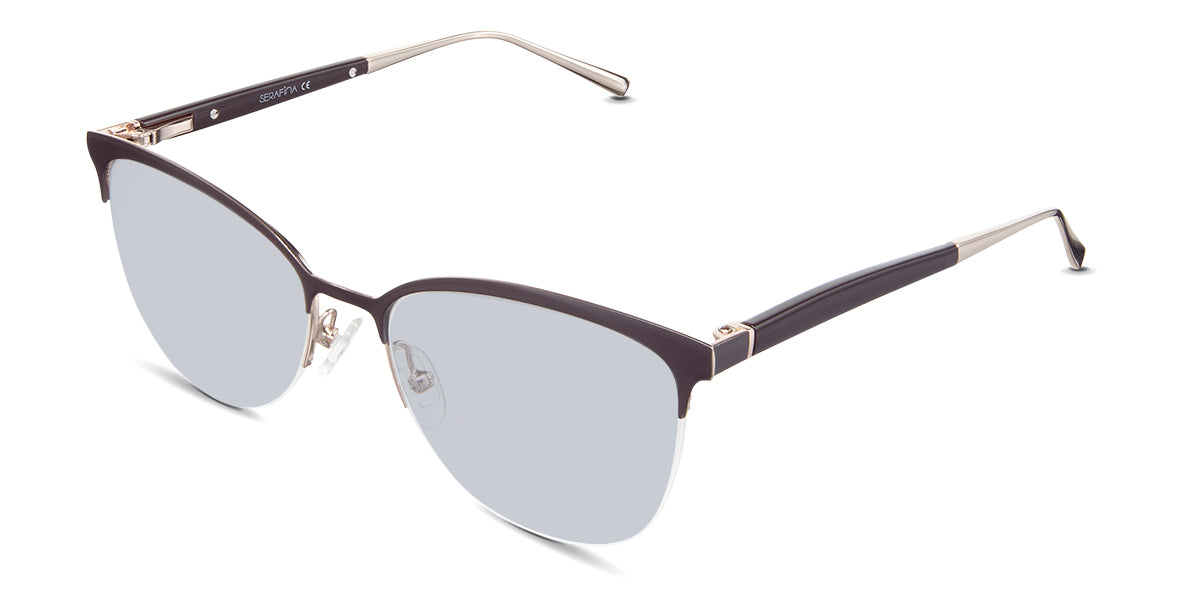 Jocelyn Women's Prescription Tinted Glasses - Stylish & UV Protection for Reading, Driving & Outdoor Activities