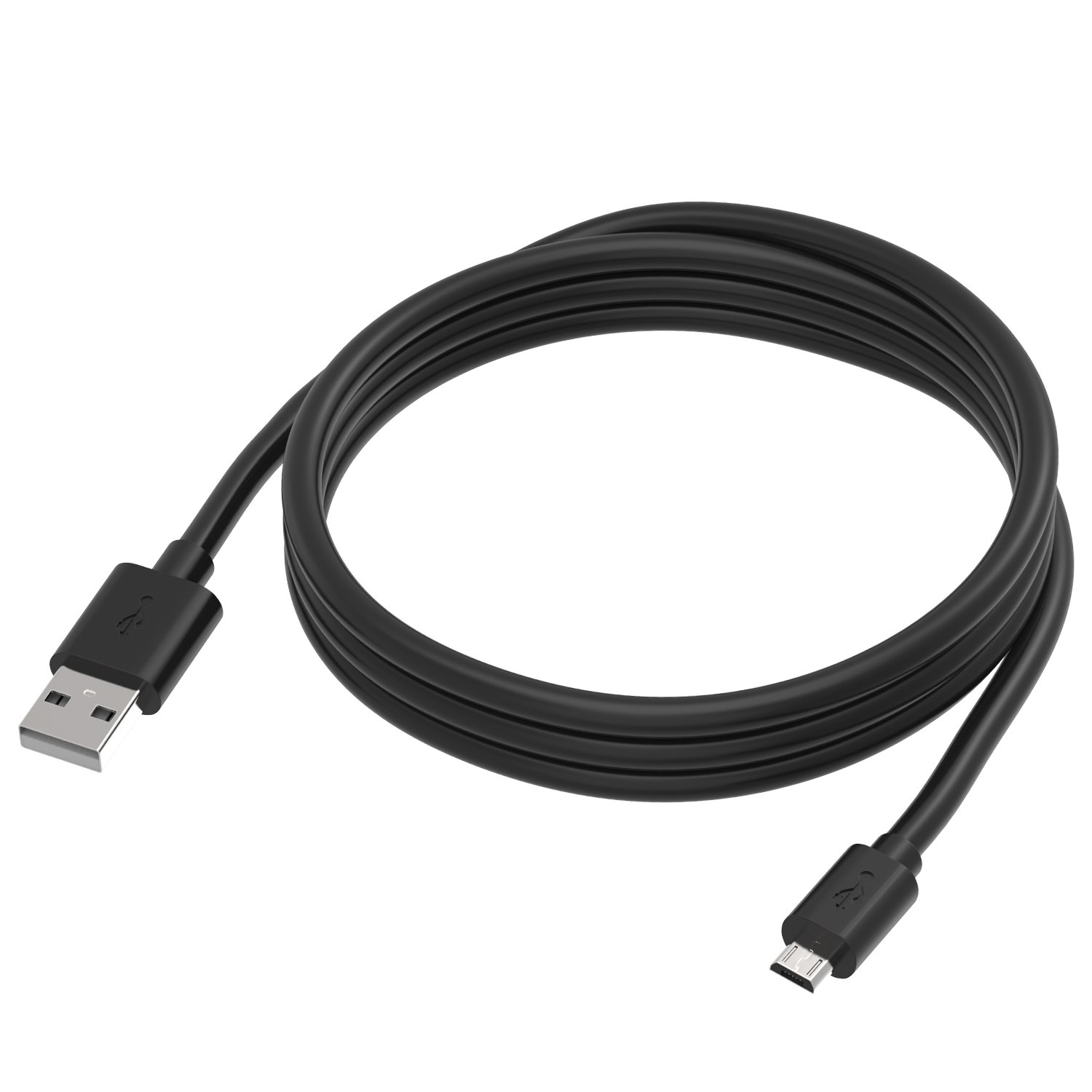 Fosmon Micro USB Cable Fast Charging & Data Sync for Samsung Galaxy Note N7000 - Compatible with Android Phones, Tablets & More | Perfect for Home, Office & Travel Charging