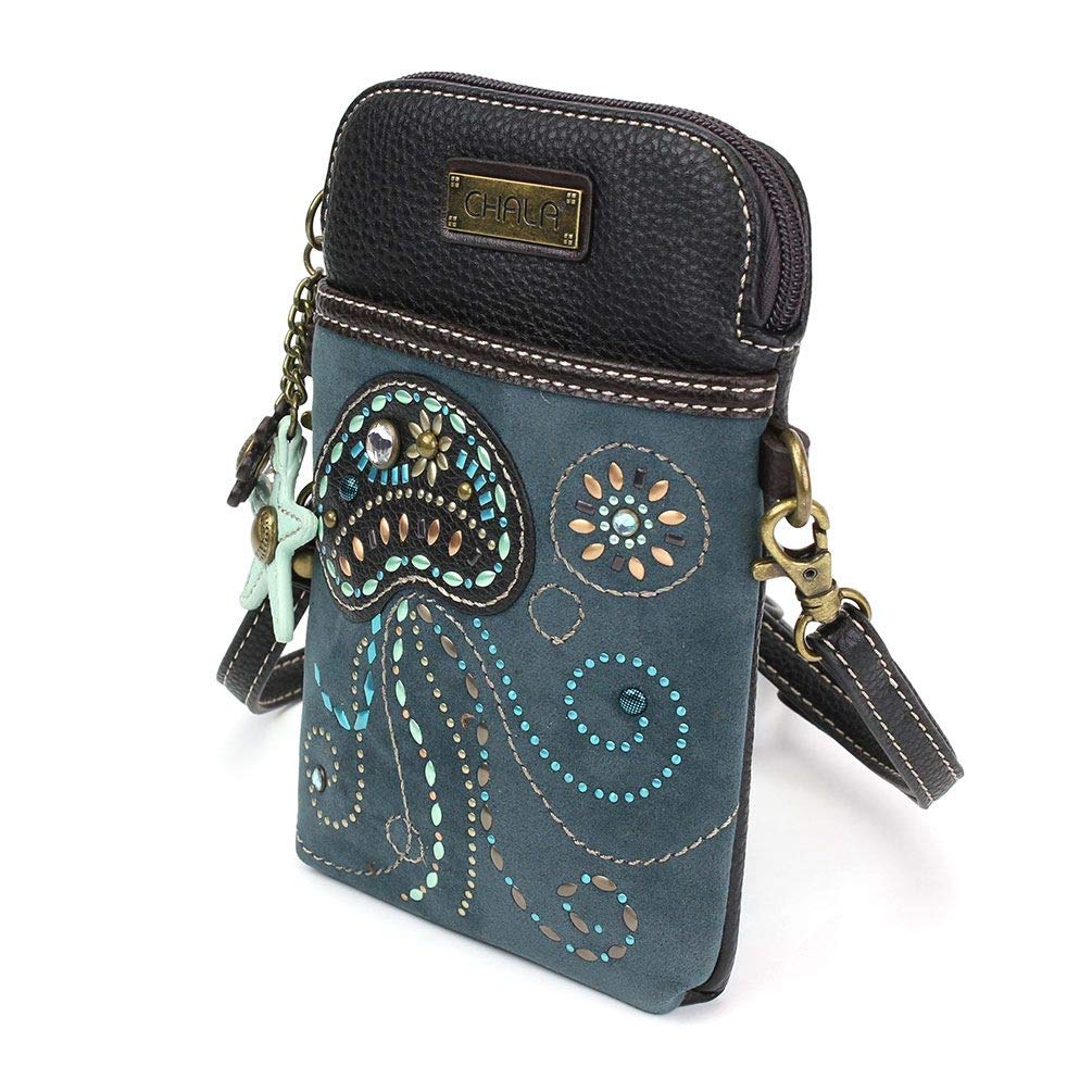 Dazzling Jellyfish Print Crossbody Phone Purse for Women - Trendy Festival Accessory & Everyday Casual Outfit Essential