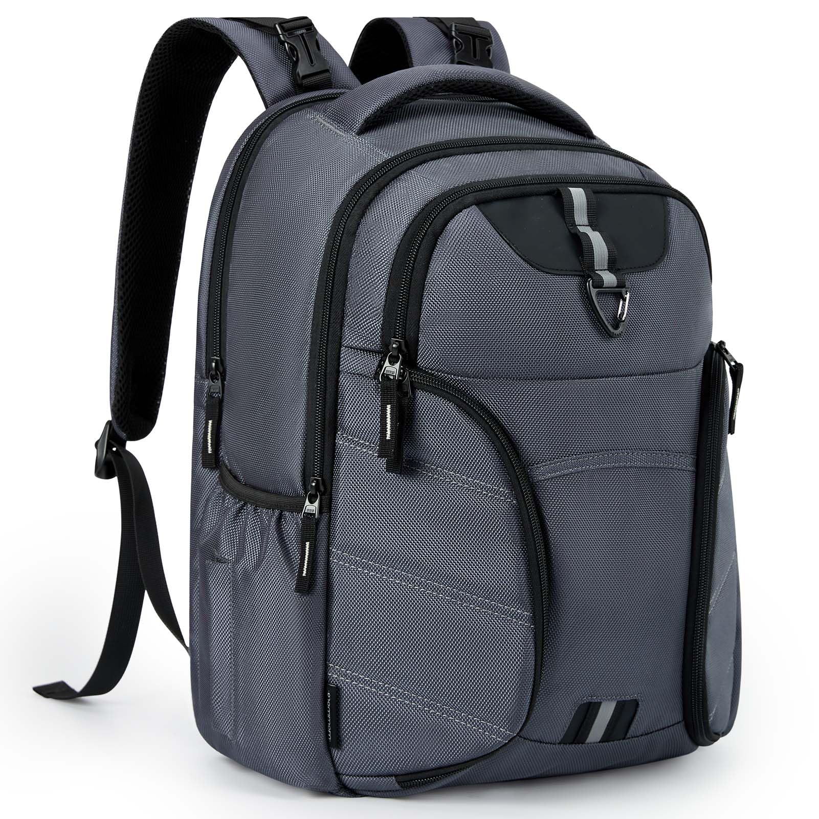 Mommore Dad Diaper Backpack - Large Waterproof 1680D Nylon Baby Bag with Insulated Pockets & Laptop Compartment | Perfect for Travel, Work & Parenting | Fits Luggage & Stroller Straps