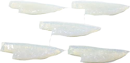 5 Pack Opalite Knife Blades #3023 - Decorative Handmade Knives for DIY Crafting, Jewelry Making & Gift Giving