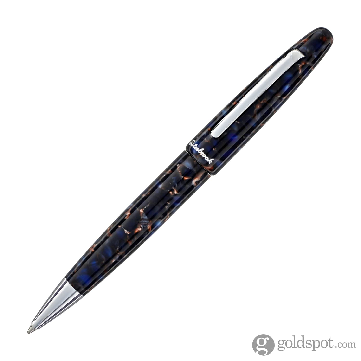 Esterbrook Estie Ballpoint Pen - Premium Nouveau Blue Retractable Ink Pen for Smooth Writing | Ideal for Office, School, Journaling & Gift Giving