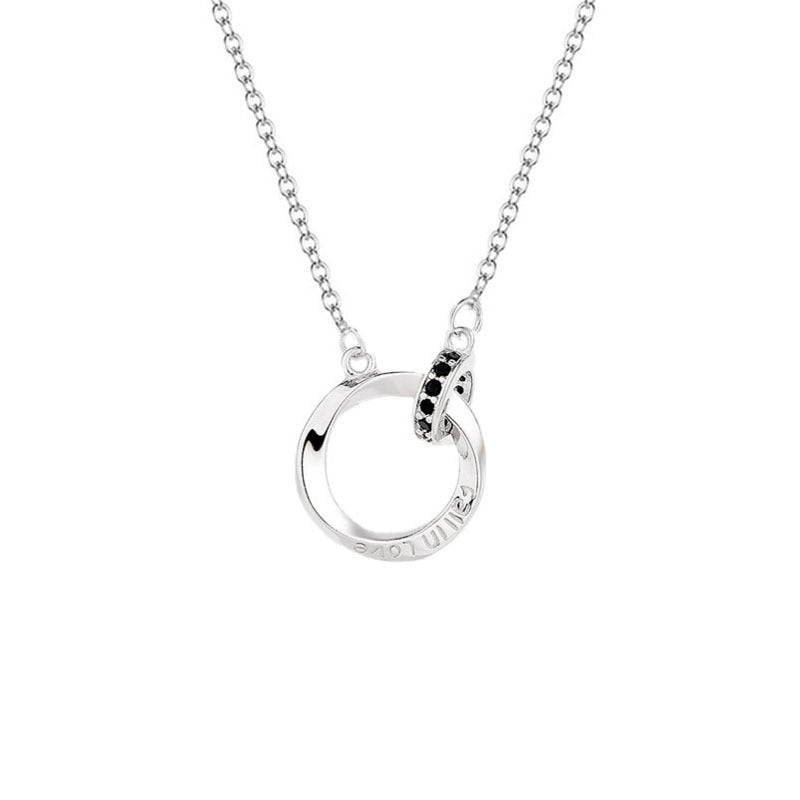 All in Love Couple's Matching Necklace Set - Romantic Valentine's Day Jewelry Gift for Couples | Perfect for Anniversaries, Weddings & Date Nights