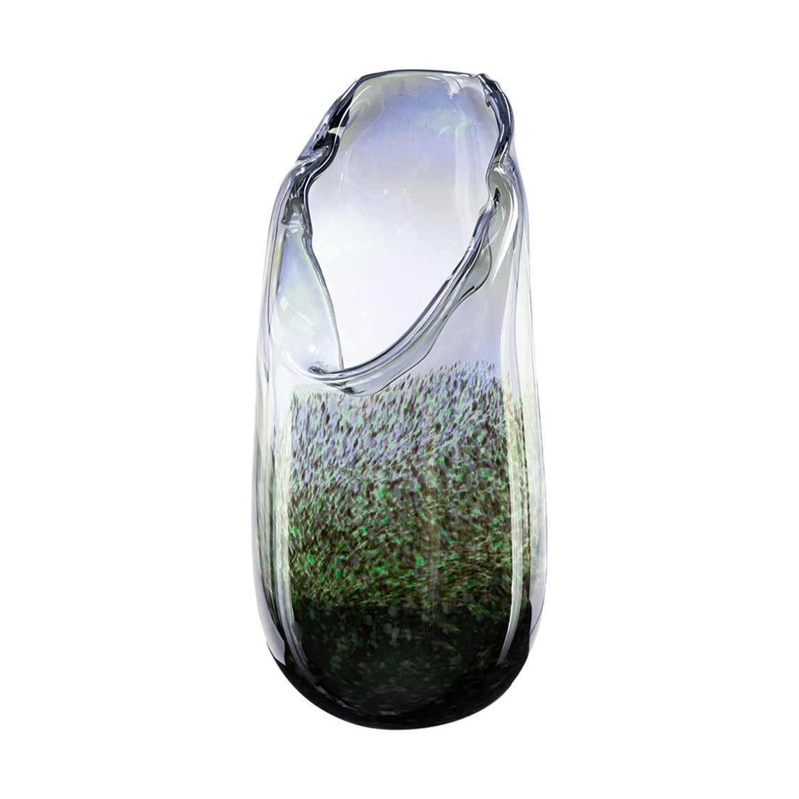 Handmade Glass Vase - Elegant Home Decor for Flowers, Centerpiece & Wedding Decorations - Perfect for Living Room, Dining Table & Gift Giving