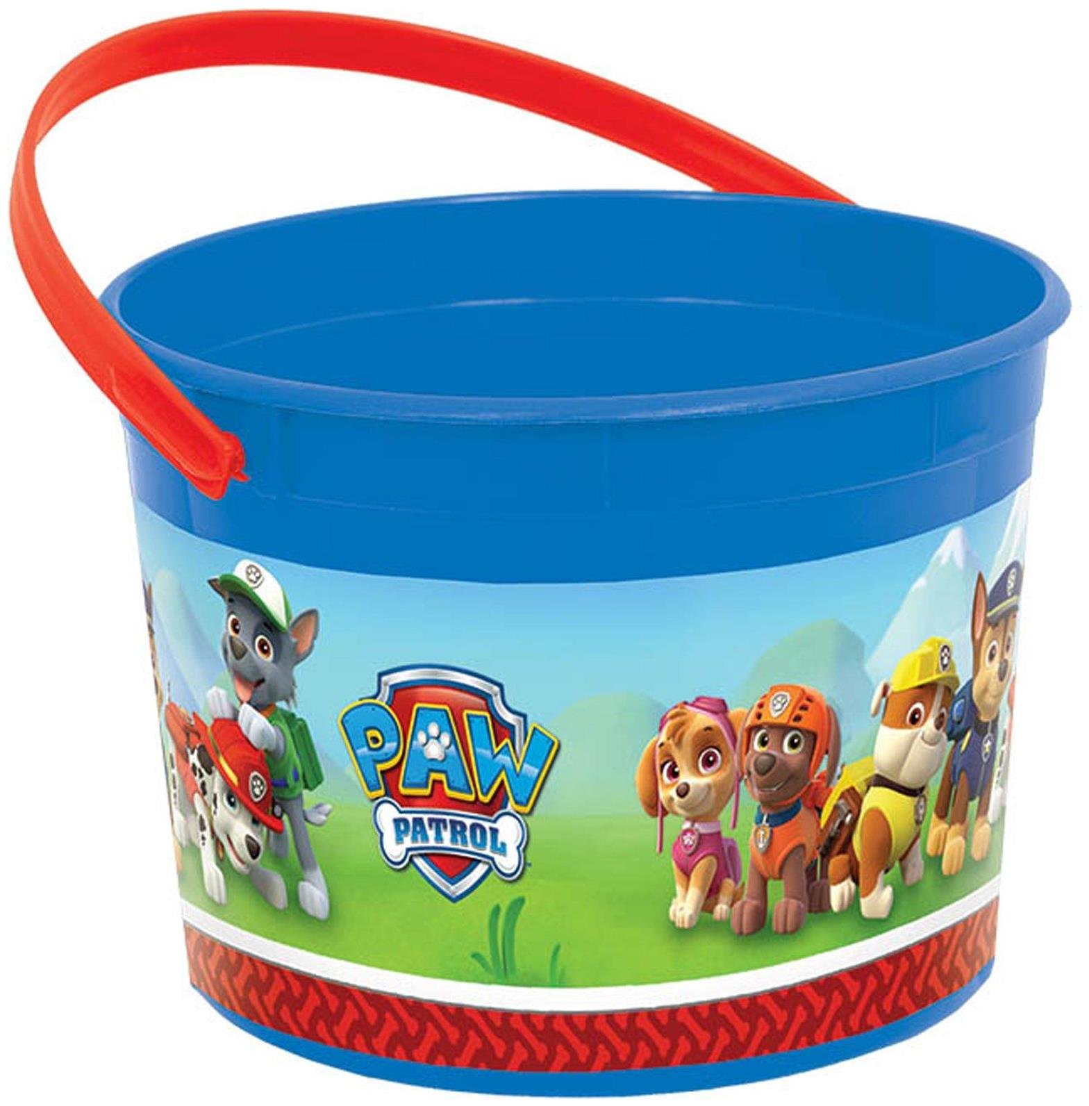 Paw Patrol Plastic Favor Containers - Party Supplies for Kids Birthday, Baby Shower & Classroom Rewards (Set of 12) - Perfect for Treats, Candy, Snacks & Small Toys