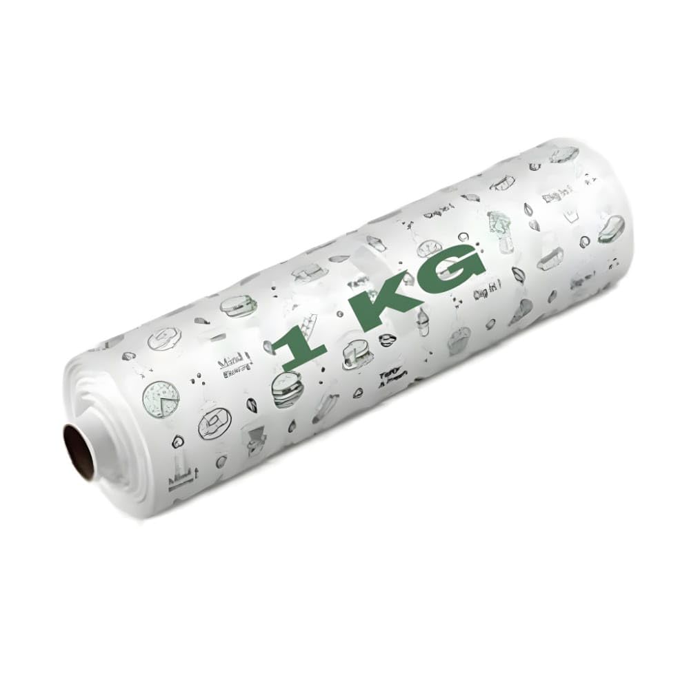 Vuvail Non-Stick Parchment Paper Roll - 1 Kg White Baking Paper for Grilling, Wrapping & Cooking | Oil-Proof, Greaseproof Kitchen Roll for Roti, Sandwich, Paratha Storage | Perfect for Baking, Meal Prep & Food Packing
