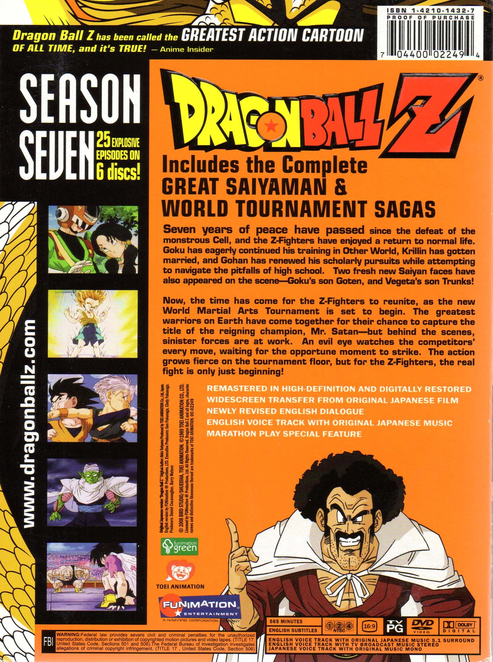 Dragon Ball Z Complete Seasons 1-9 DVD Box Set - Anime Action Series for Collectors & Fans | Perfect for Binge-Watching & Gift Giving