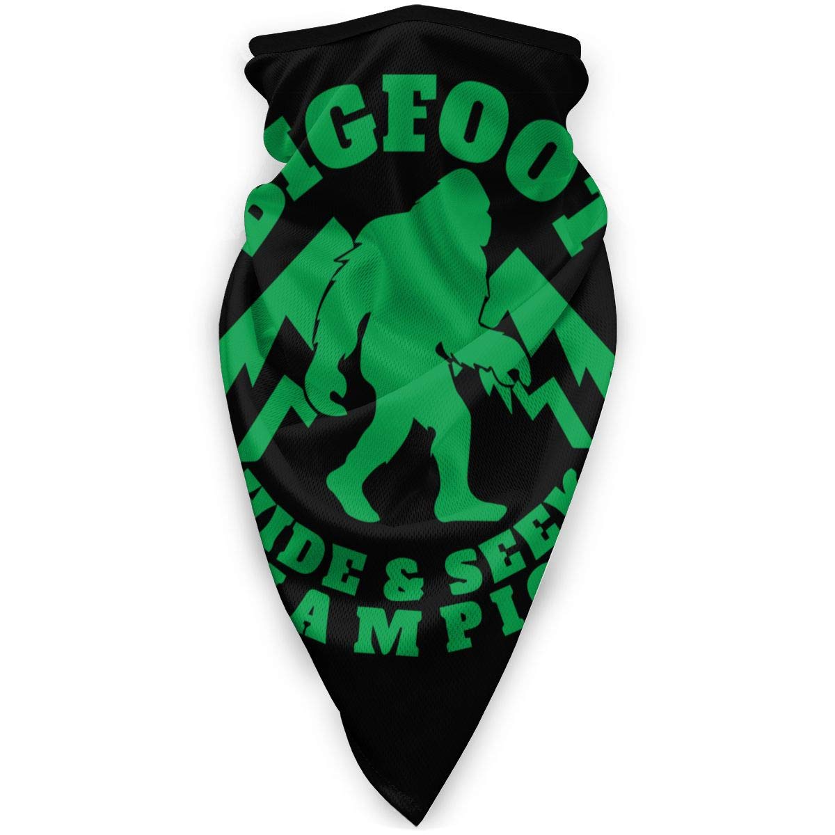 Bigfoot Believe Sasquatch Headwear - Unisex Head Wrap & Bandana Scarf for Men & Women - Multifunctional Headband for Hiking, Running, Cycling & Outdoor Activities