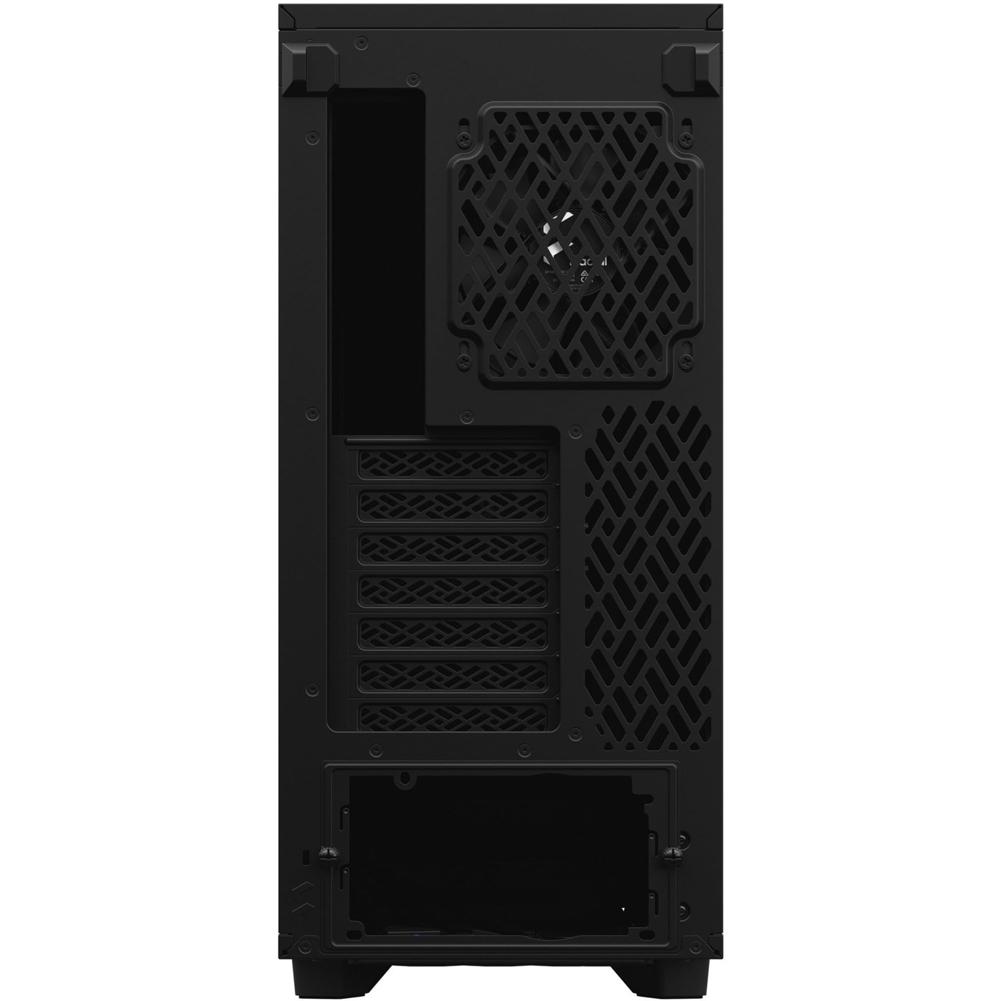 Fractal Design Define 7 Compact Black ATX Mid Tower PC Case - Brushed Aluminum/Steel, Silent Computer Chassis for Gaming & Workstation Builds | Perfect for Home Office & Streaming Setup