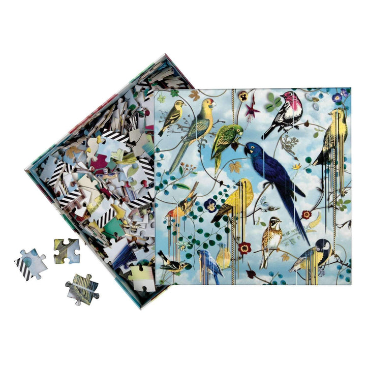 Christian Lacroix Birds Sinfonia 1000-Piece Double-Sided Jigsaw Puzzle - Perfect for Family Game Nights & Home Decor