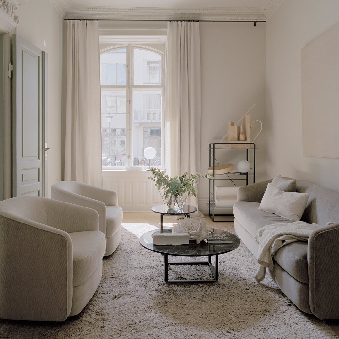 Modern Florence Coffee Table - Mid Century Style Living Room Furniture for Home Decor - Perfect for Living Room, Lounge & Office Spaces