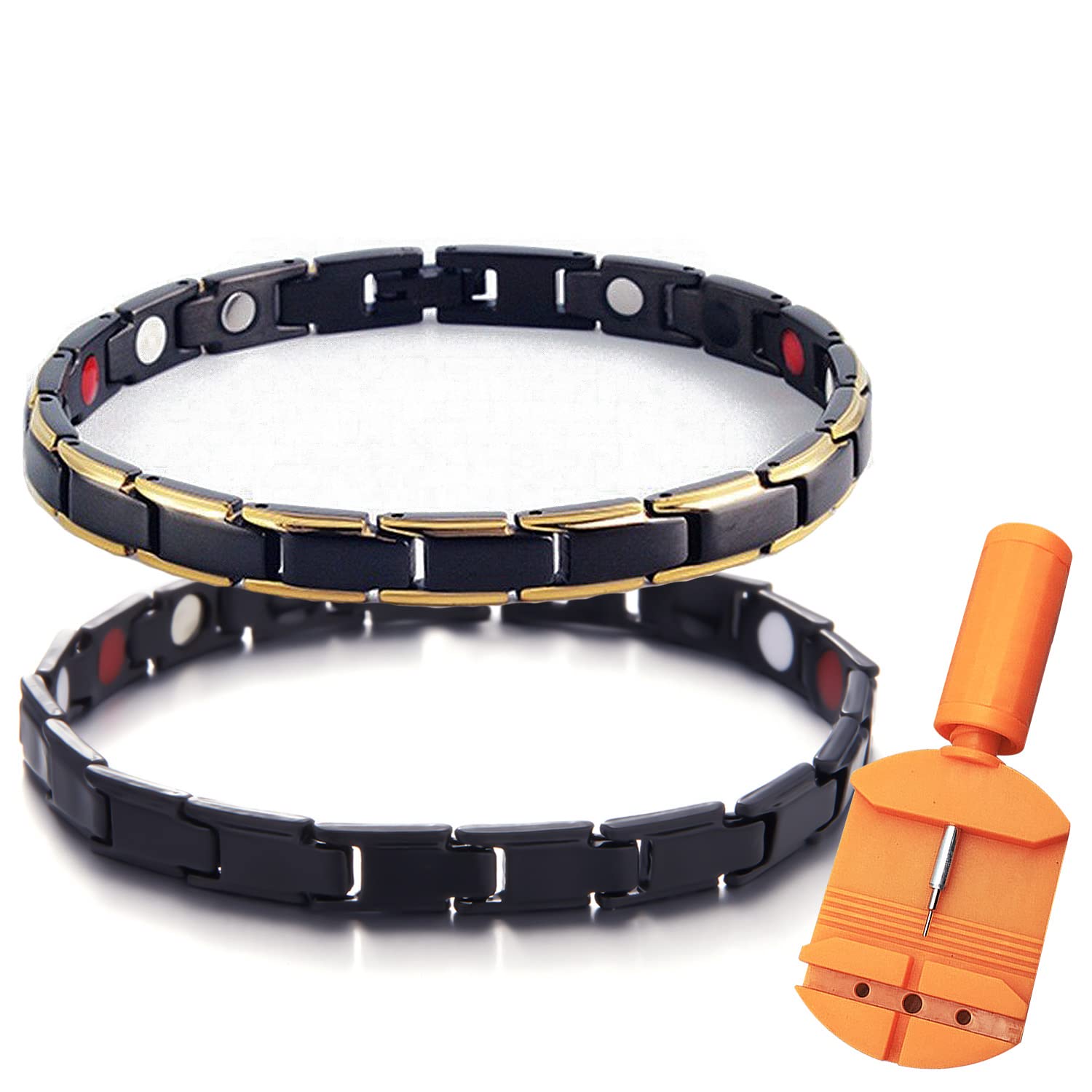 Magnetic Lymph Detox Bracelet for Women & Men - Therapeutic Slimming Bracelet for Arthritis Pain Relief & Wellness - Perfect for Daily Wear, Fitness & Stress Relief