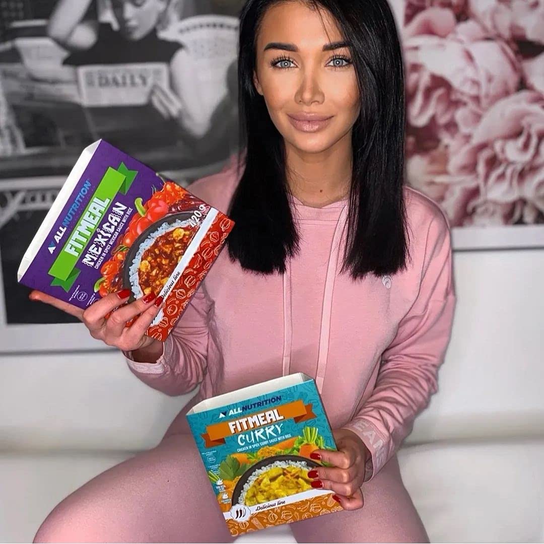 Allnutrition Fitmeal High Protein Meal Replacement Shake - Asian Flavor 420g for Weight Loss & Muscle Gain | Perfect for Post-Workout Recovery & Healthy Breakfast On-the-Go