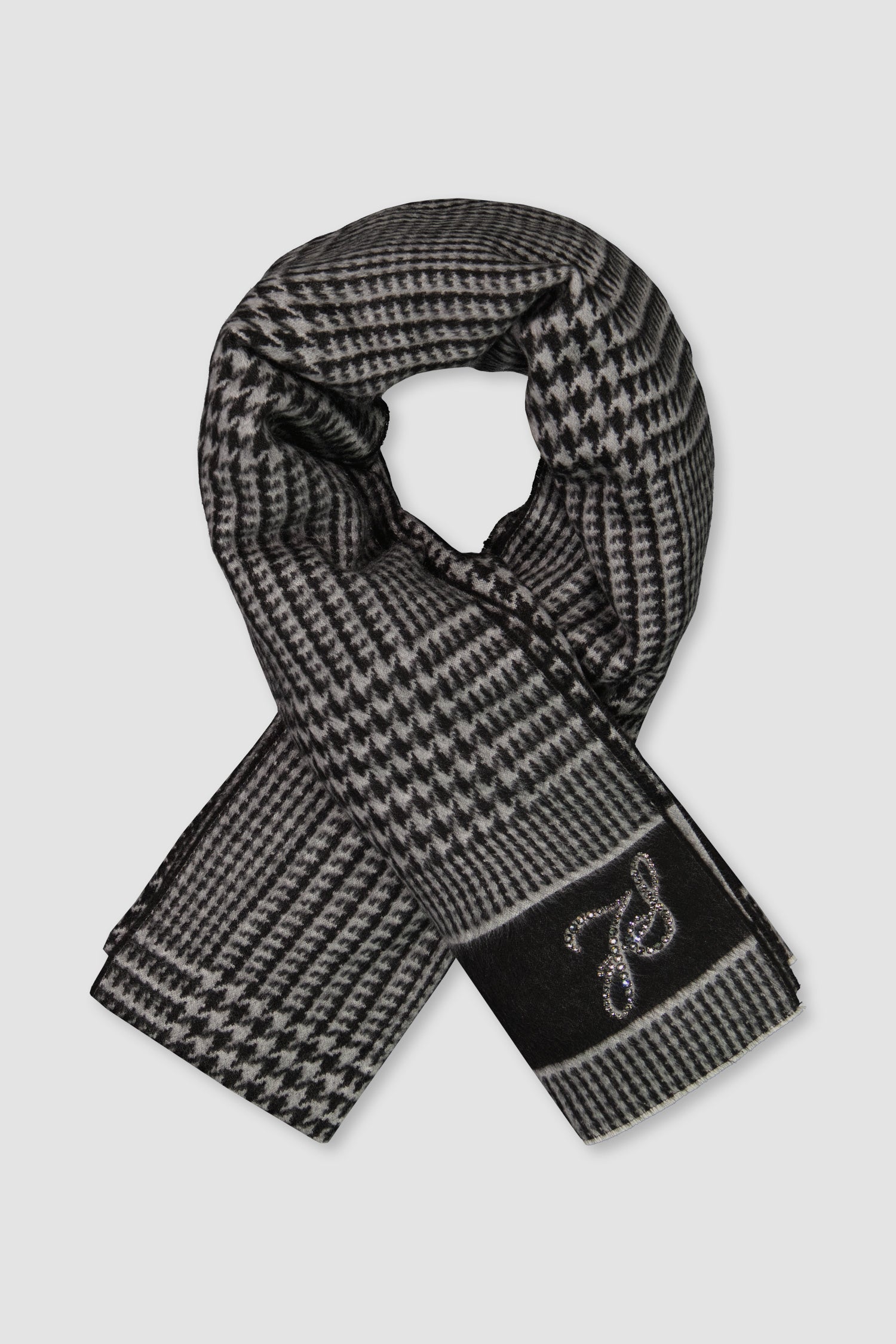 Faliero Sarti Black Asia Silk Scarf - Luxury Italian Fashion Accessory for Women, Elegant Gift for Her - Perfect for Parties, Weddings & Special Occasions