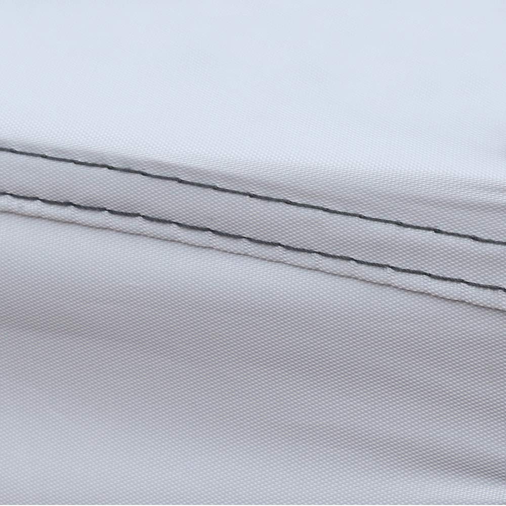 Leader 10x10 Pop-Up Canopy Replacement Cover - Silver Top for Straight Leg Tents (Outdoor Events, Camping)