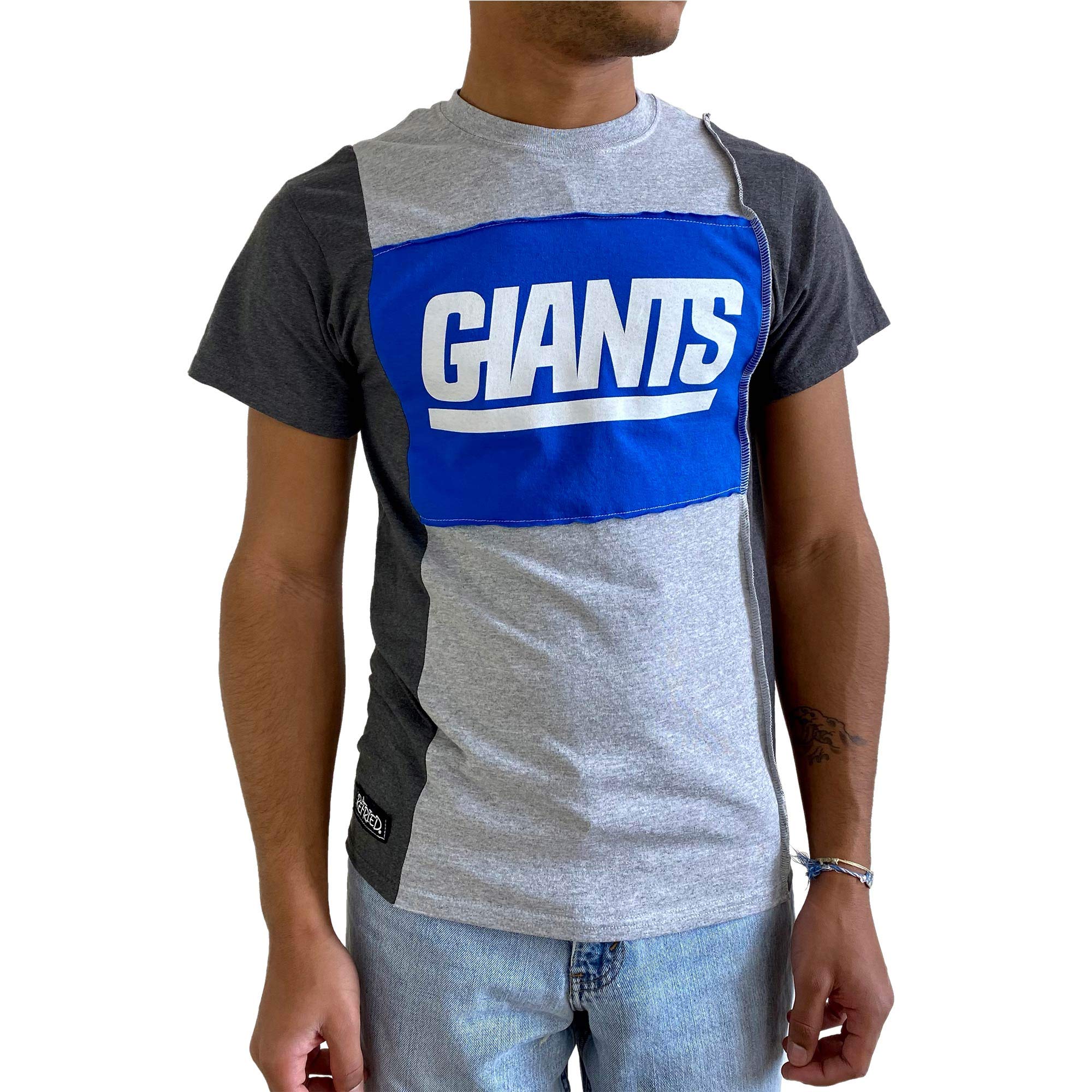 Eco-Friendly NFL Split T-Shirt for Men - Sustainable Refried Apparel - Perfect for Game Day, Tailgating & Casual Wear