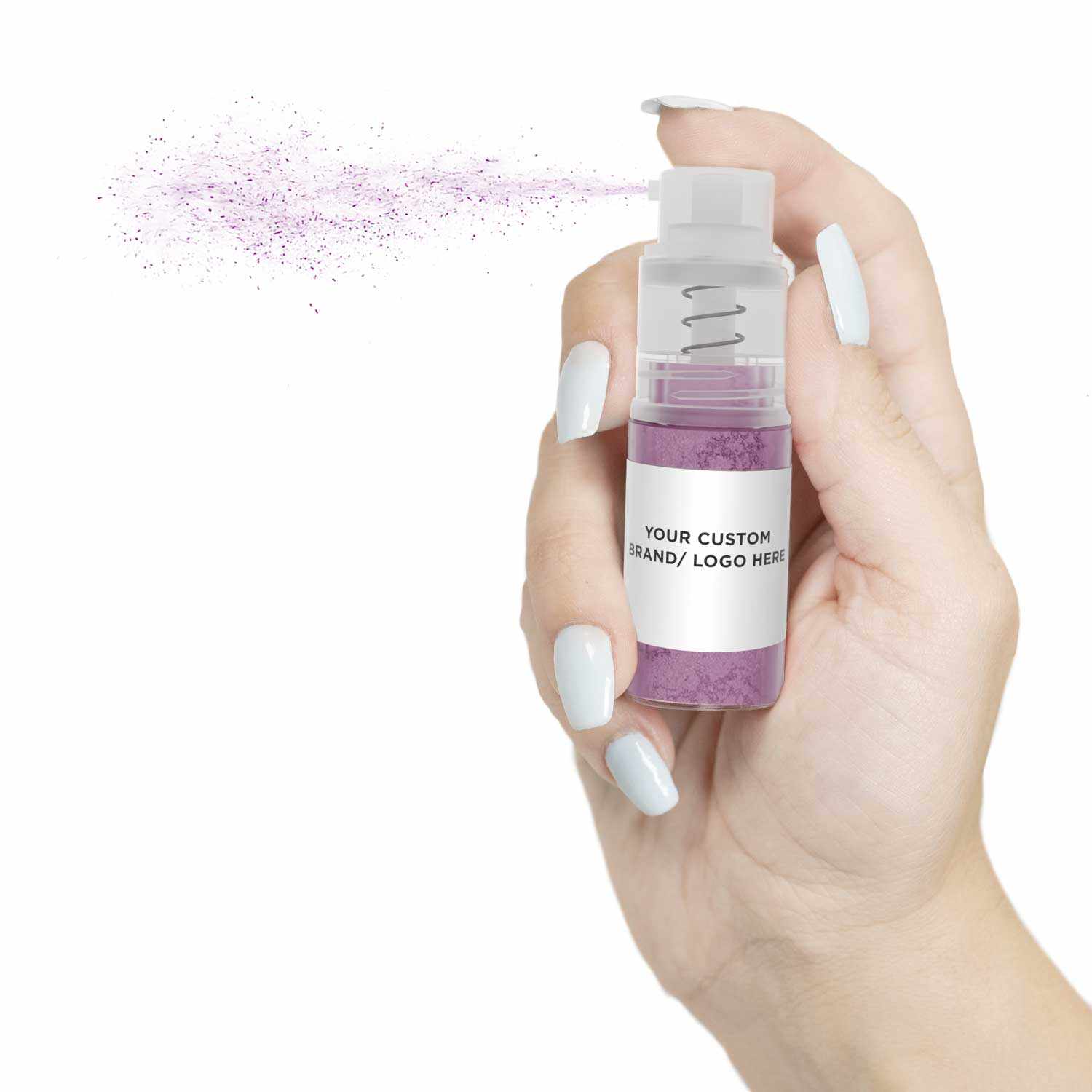 Dusty Rose Edible Luster Dust Glitter - 4g Food-Grade Spray for Cake Decorating, Cupcakes & Desserts | Private Label Baking Supplies