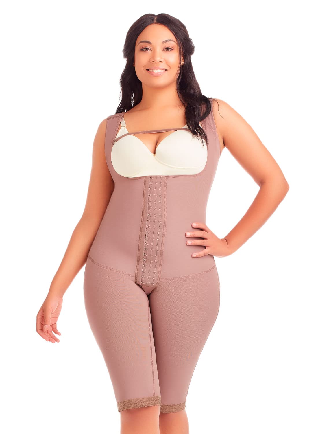 DPrada Delie 09186 Strapless Lipo-Reduction Shapewear - Colombian Post-Surgery Body Shaper for Women | Perfect for Tummy Control, Waist Training & Special Occasions