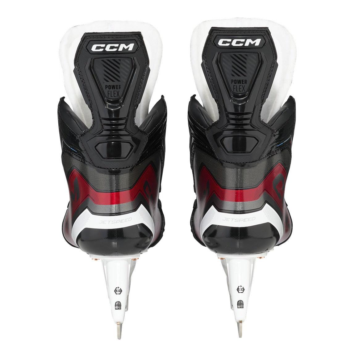 CCM Jetspeed FT680 Hockey Skates for Junior Players - Lightweight Performance Ice Skates for Youth Hockey Training & Games