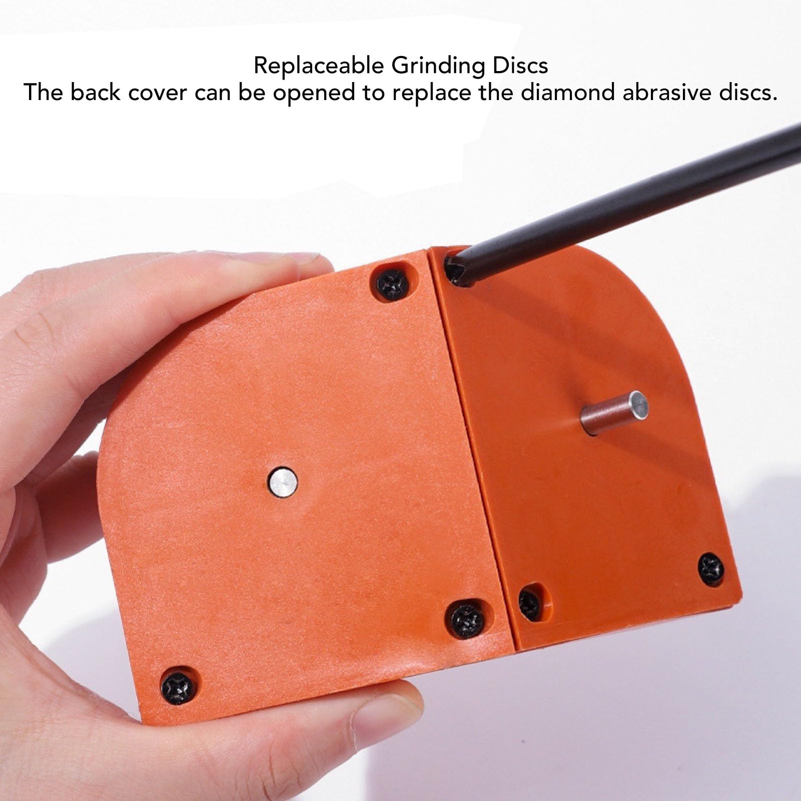 Professional Electric Drill Bit Sharpener - Multipurpose Grinder for All Drill Bits, Portable ABS Grinding Tool | Perfect for DIY, Woodworking & Metalworking Projects