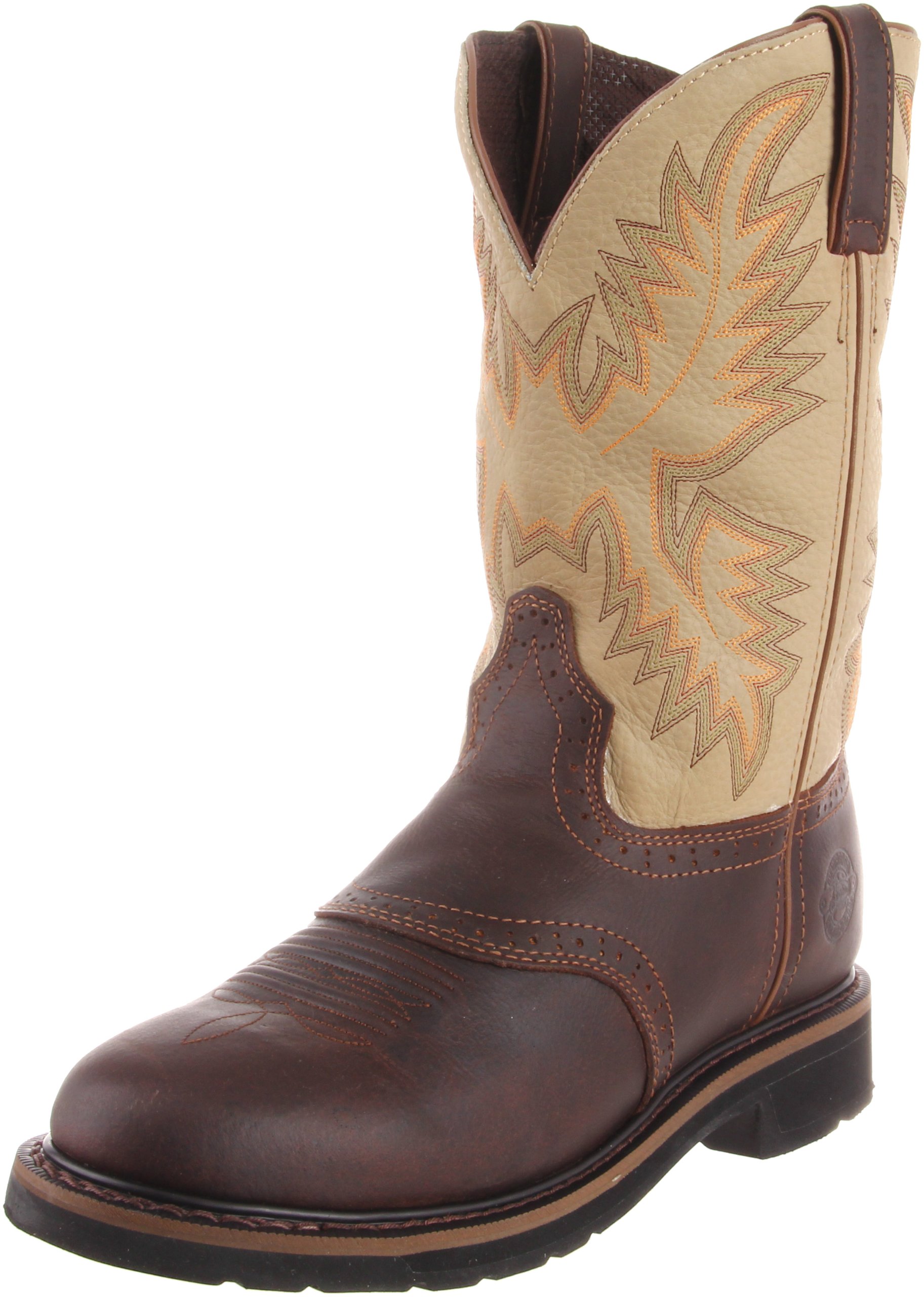 Justin Boot Company Men's Copper Kettle Cowhide Cowboy Boots - Western Style, Durable Leather for Rodeo, Country Dancing & Outdoor Adventures