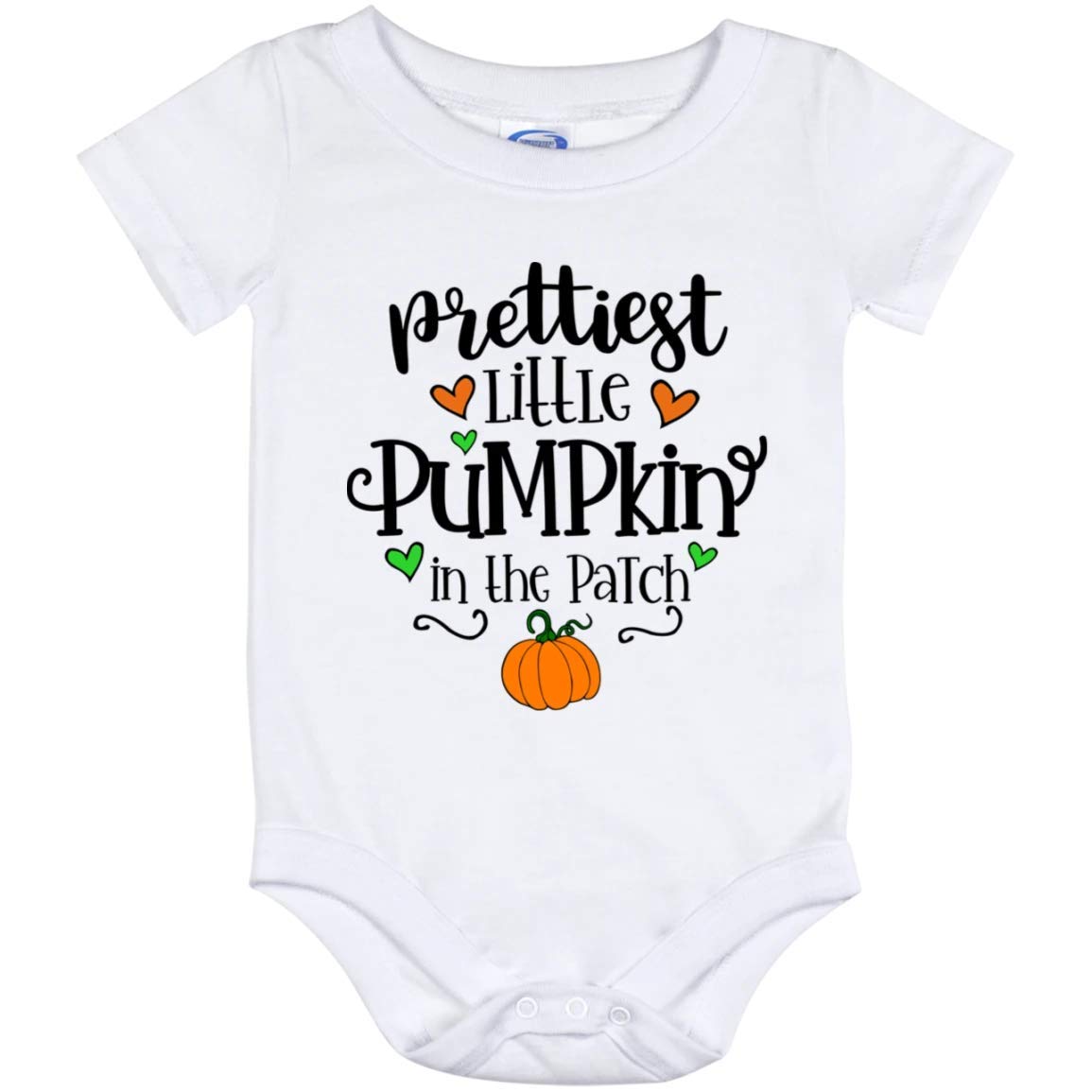 Adorable Pumpkin Patch Baby Bodysuit - Thanksgiving Baby Shower & Pregnancy Reveal Outfit | Cute Fall Photoshoot & Holiday Family Gathering Outfit
