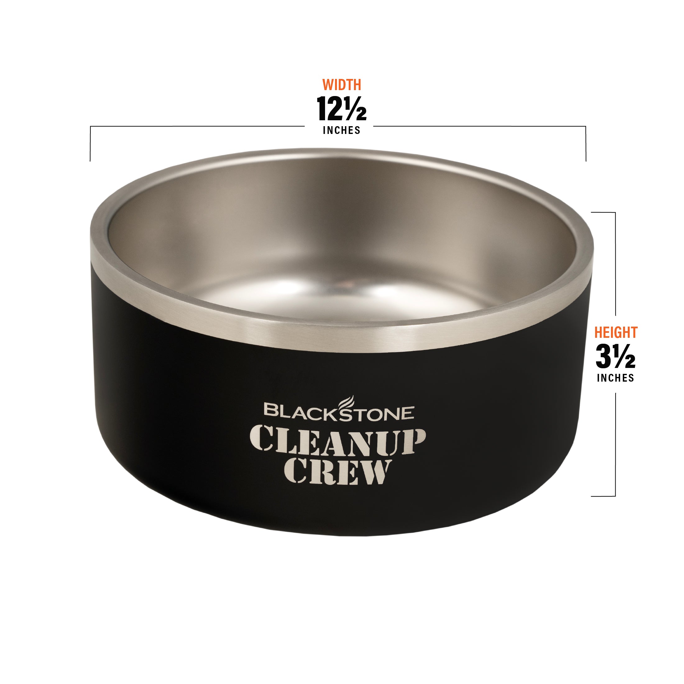 Best Insulated Dog Bowl for Hot & Cold Food - Double-Wall Stainless Steel Pet Bowl for Travel, Camping & Outdoor Use