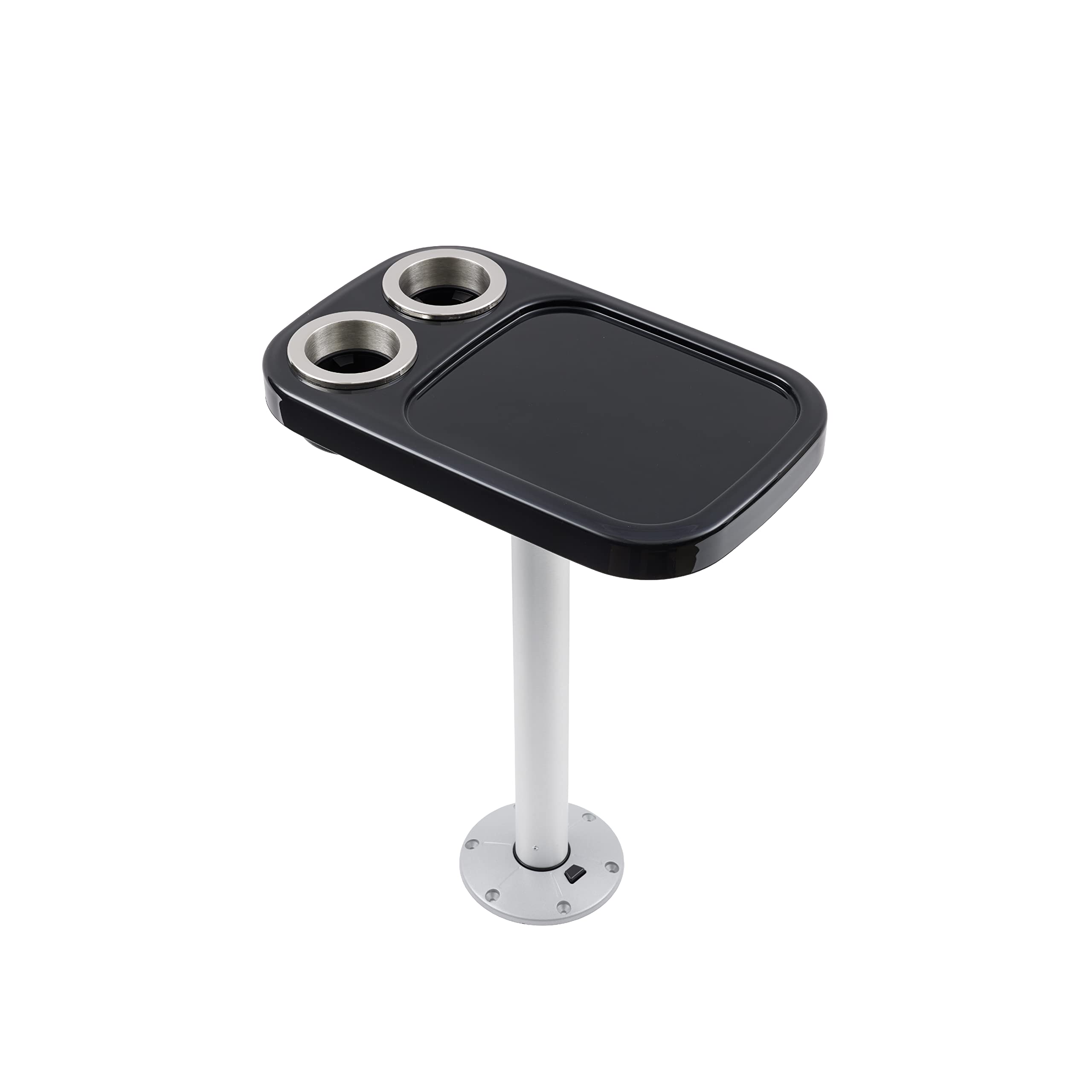 Manufacturers' Select ITC Marine Cocktail Boat Table Leg Set - Stainless Steel Pontoon Table Pedestal for Boats & Yachts | Perfect for Outdoor Dining, Entertaining & Marine Decor