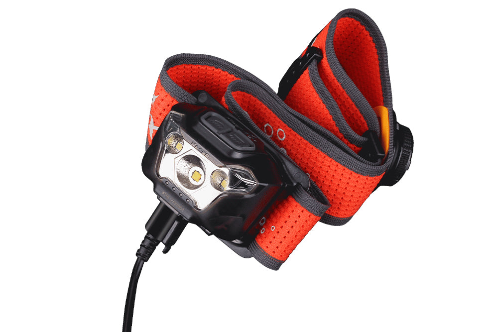 Fenix HL18R-T Rechargeable Headlamp - 900 Lumens, Waterproof, Lightweight for Camping, Hiking & Outdoor Adventures