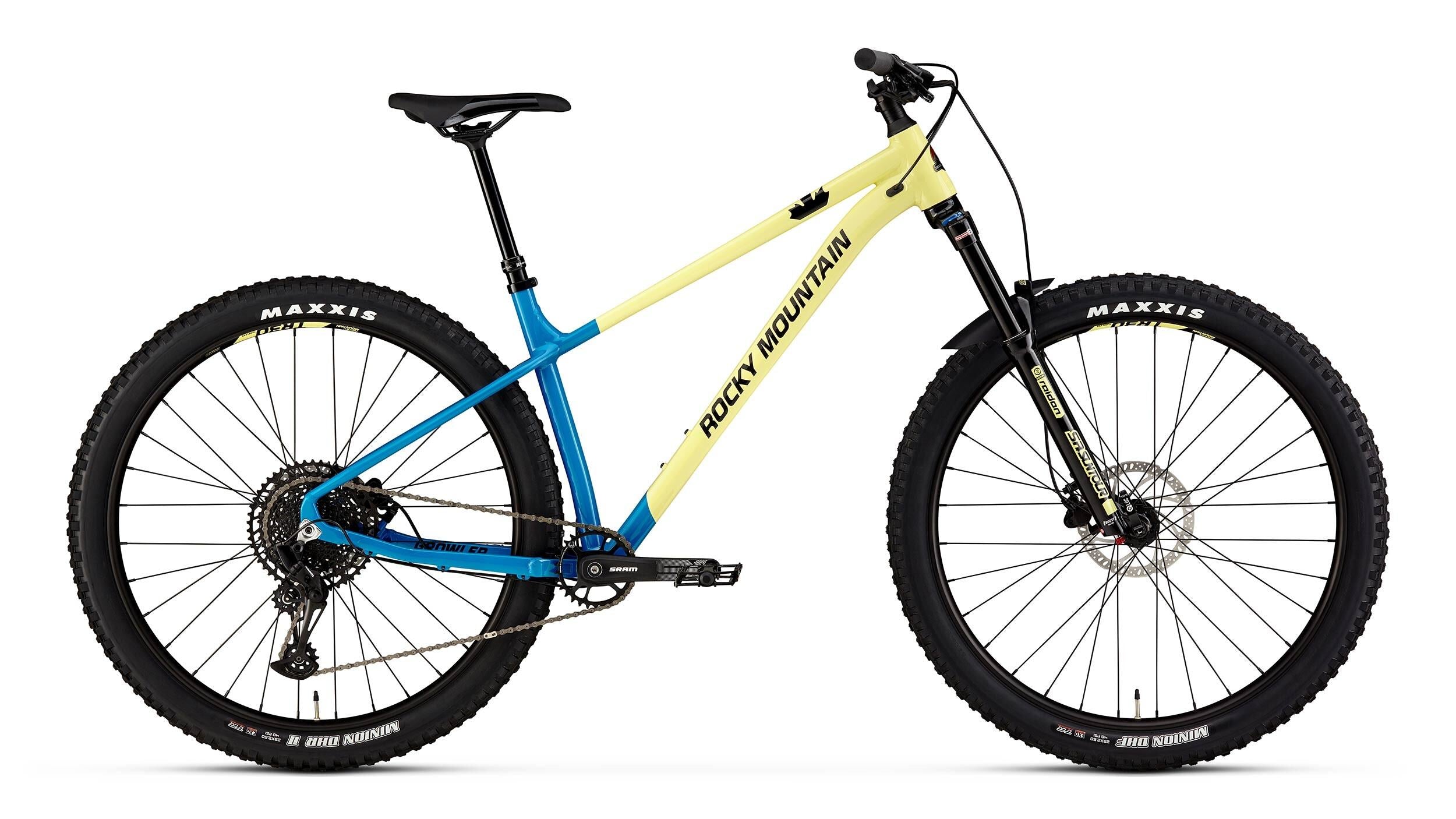 Rocky Mountain Growler 40 Mountain Bike 2024 - Shimano Drivetrain, Trail & All-Mountain Riding, Perfect for Off-Road Adventures