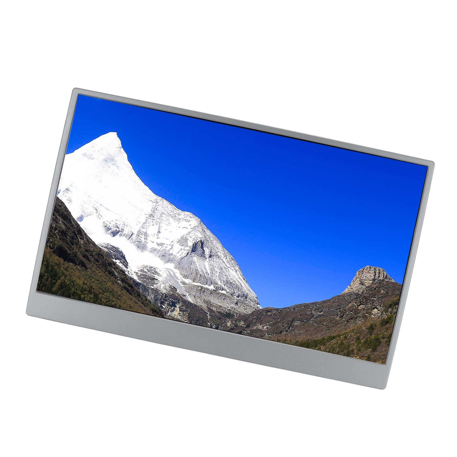 ASIXXSIX 15.6 Inch Portable Touchscreen Monitor - Full HD 1080P IPS Display, 60Hz Refresh Rate, HDMI & USB-C Connectivity - Ultra Slim External Screen for Laptop, PC, Gaming, Business Travel and Home Office Use